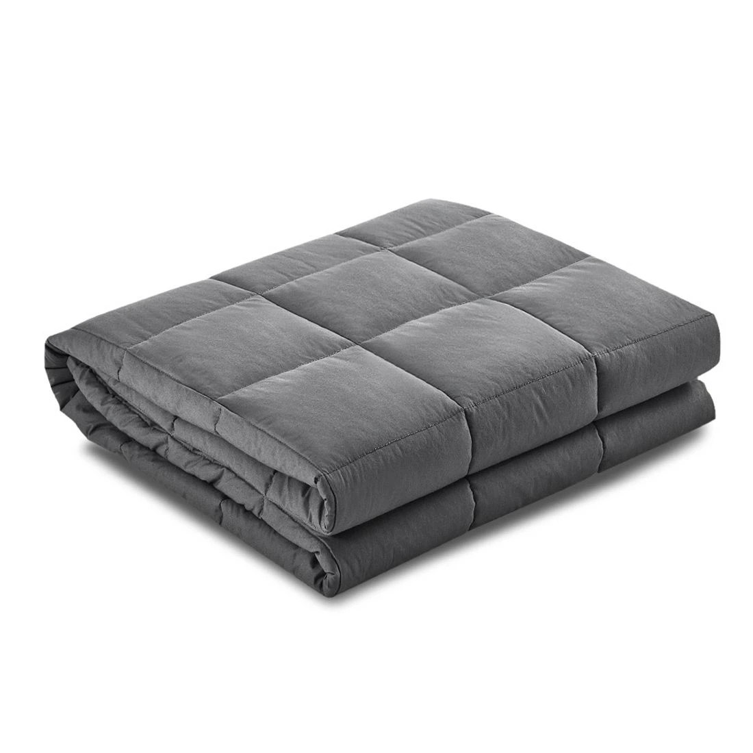 1 Giselle Weighted Blanket 7KG Adult - Grey, 1 of 8