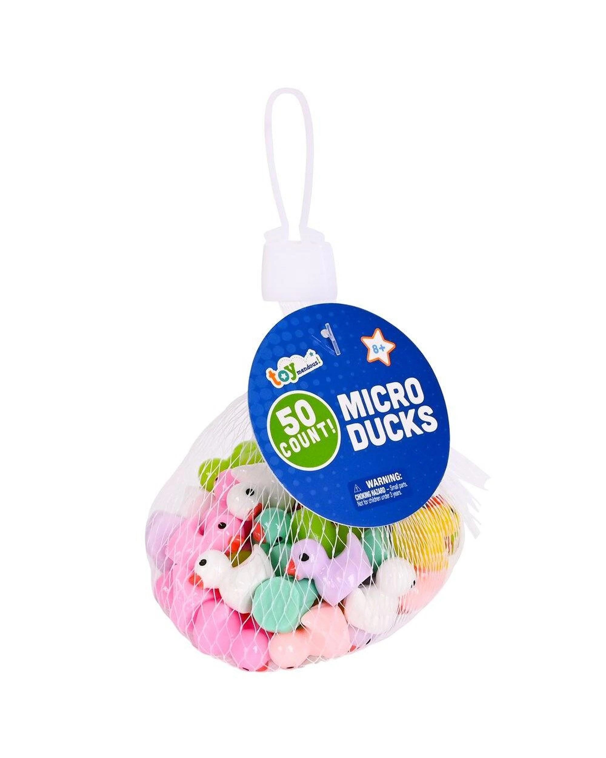 5 Impulse Micro Resin Ducks In Mesh Bag 8 x 50 Pieces Age 5y - Multi, 5 of 5