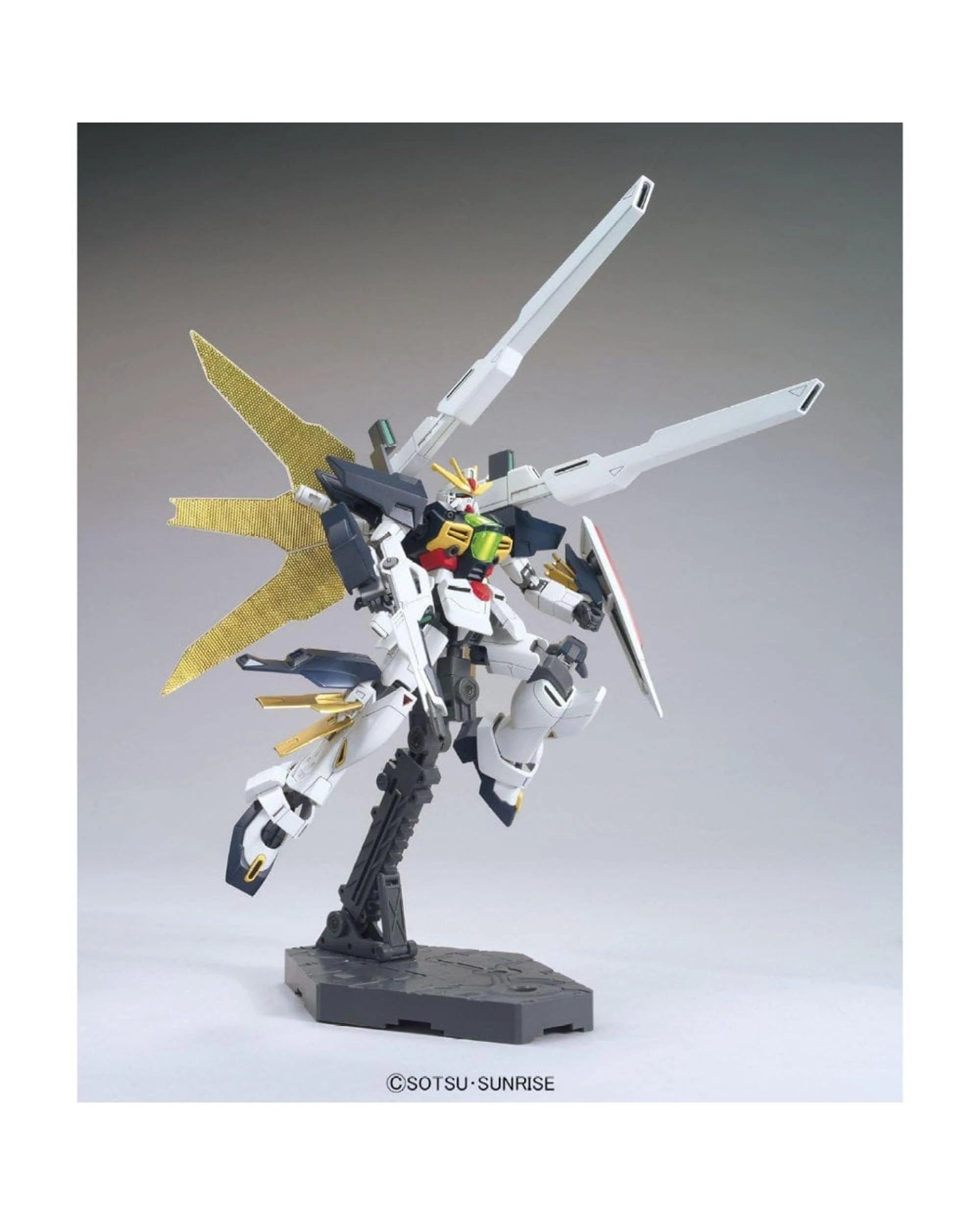 3 Bandai Gundam High Grade Gundam Double X 1/144 Scale Model Kit, 3 of 4