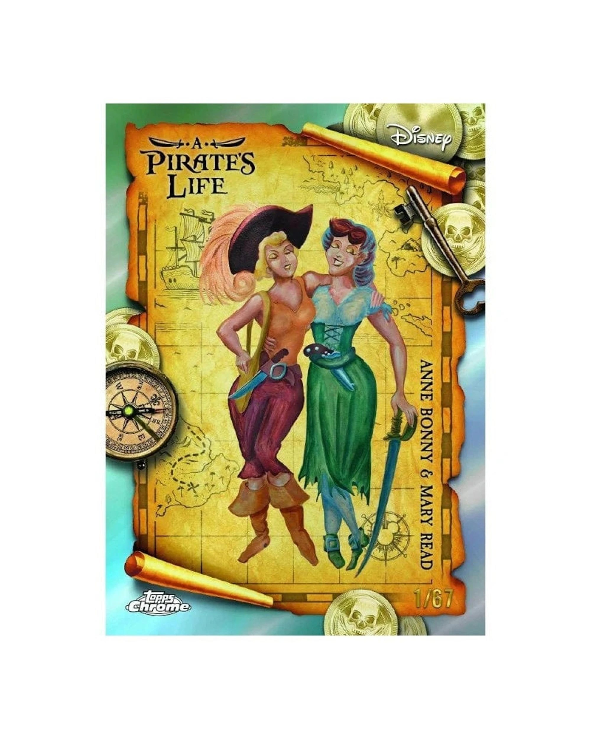 7 Topps Disney Disneyland 70th Anniversary 2025 Hobby Pack, 7 of 10