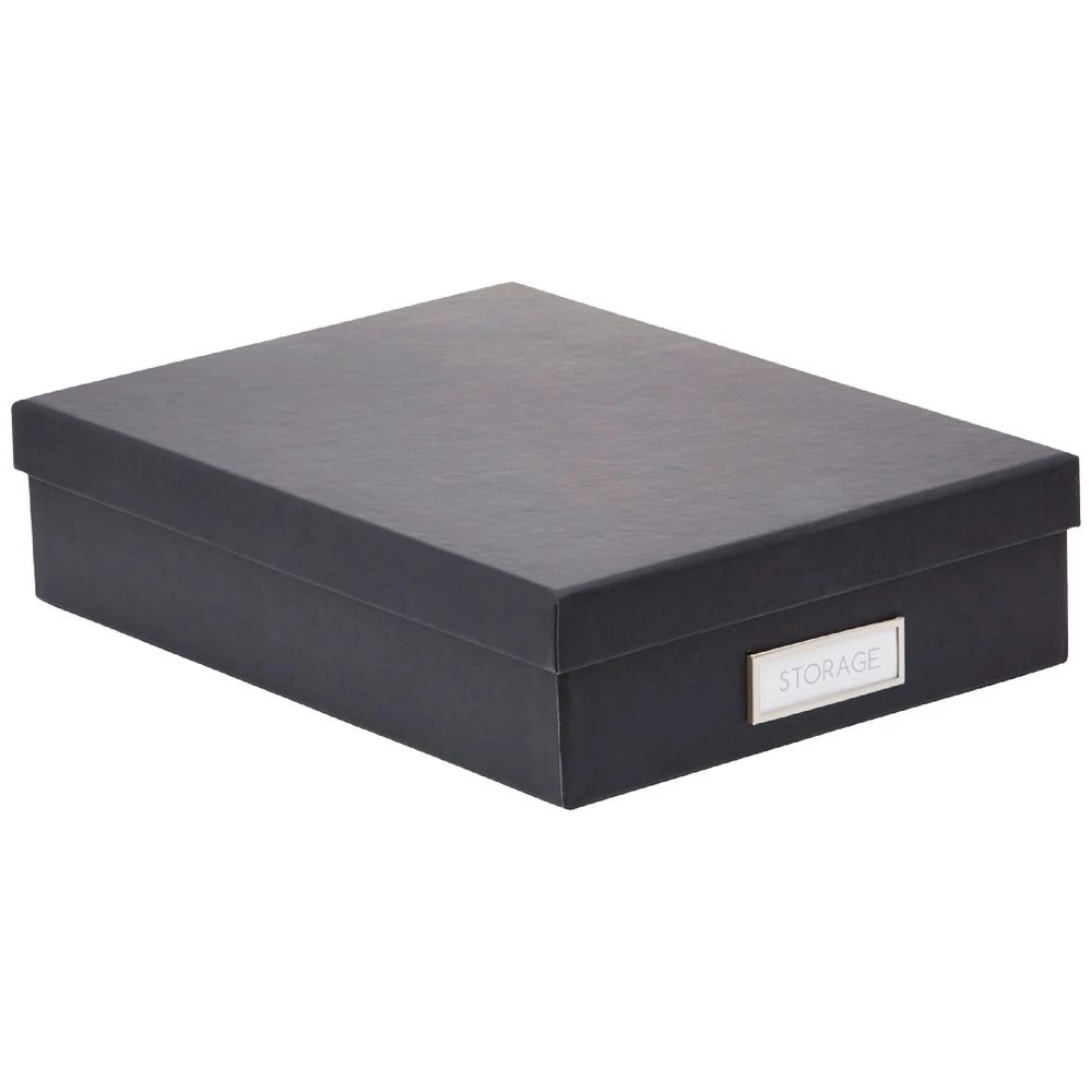 1 Otto A4 Storage Box Black, 1 of 4