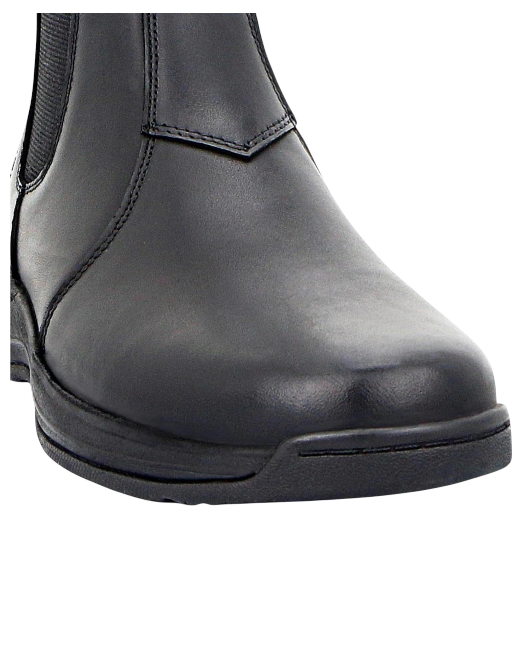 2 Grosby Koala Knox Black Boots Kids Slip On Shoes BLACK, 2 of 4