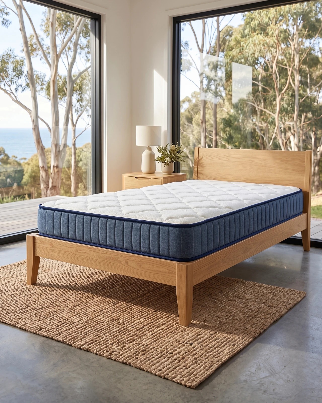 2 Audreamy Kaveno Mattress, Cool Gel Pocket Spring Mattress, DreamCoil 700 Spring TENCEL Cover Single Bed White, 2 of 10