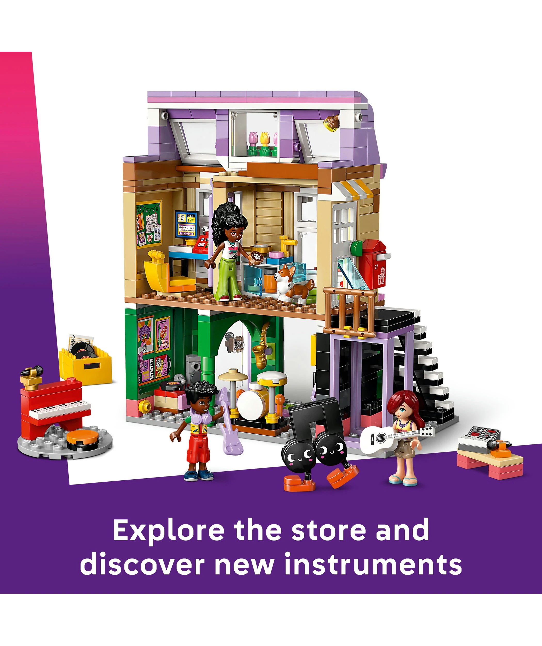 5 LEGO Friends Music Shop & Apartment 42653, 5 of 10