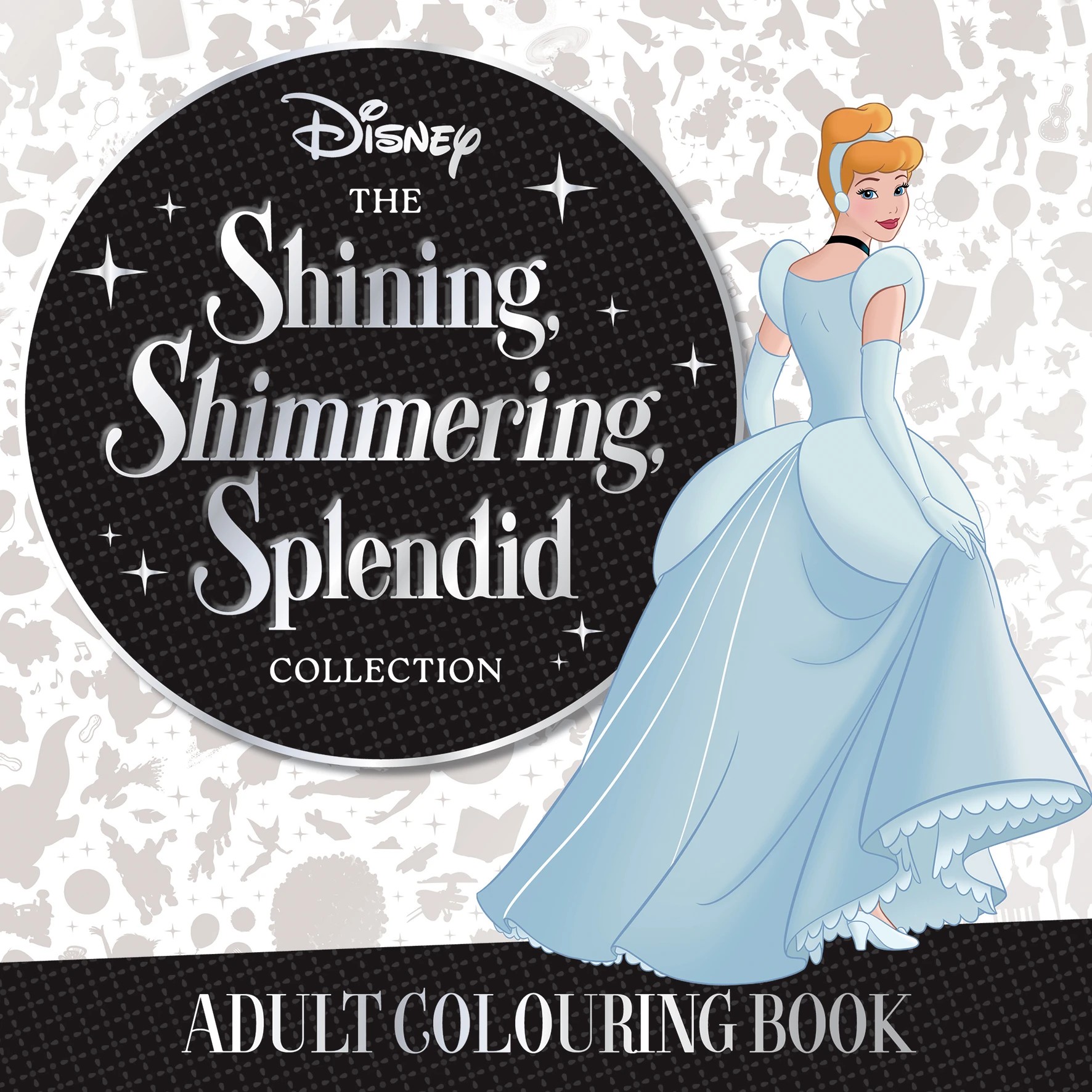 3 Disney The Shining Shimmering Splendid Collection: Adult Colouring Book and Puzzle  - Book, 3 of 6
