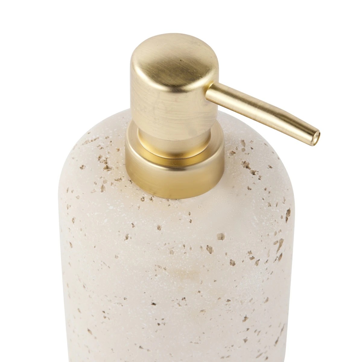 3 Travertine Look Soap Dispenser, 3 of 8