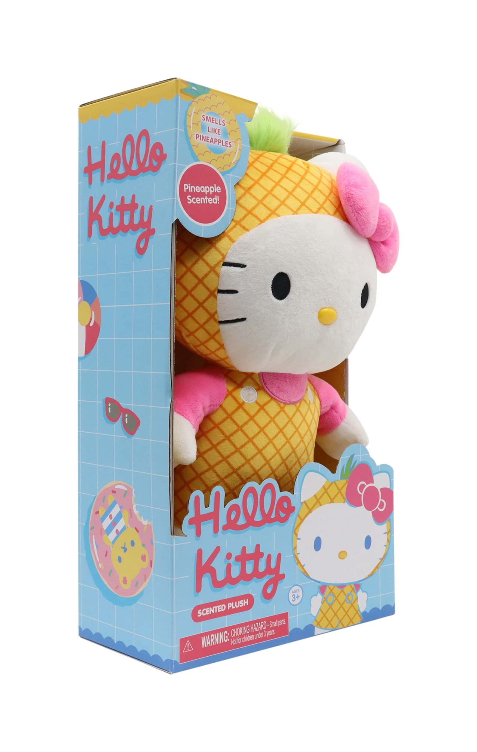3 Hello Kitty Medium Plush - Assorted* - White, 3 of 7