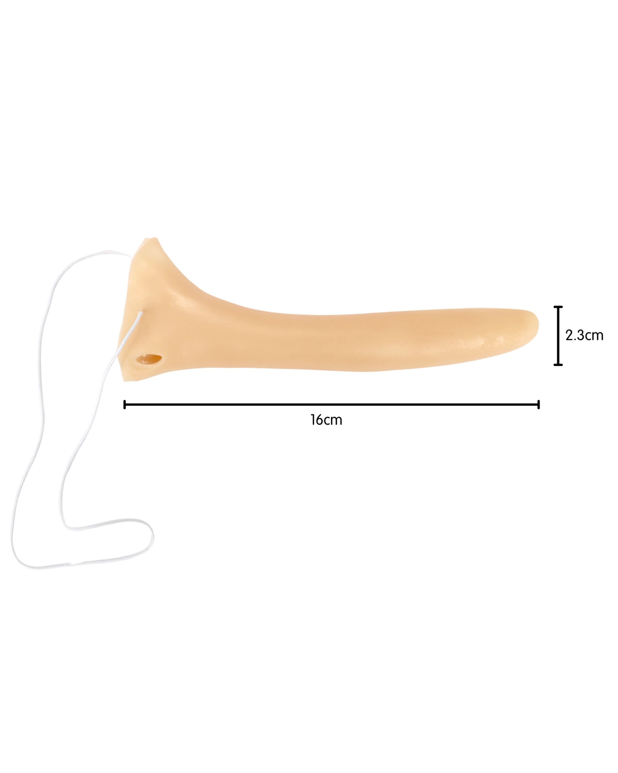 3 JD Party Long Character Nose - One Size - Beige, 3 of 5