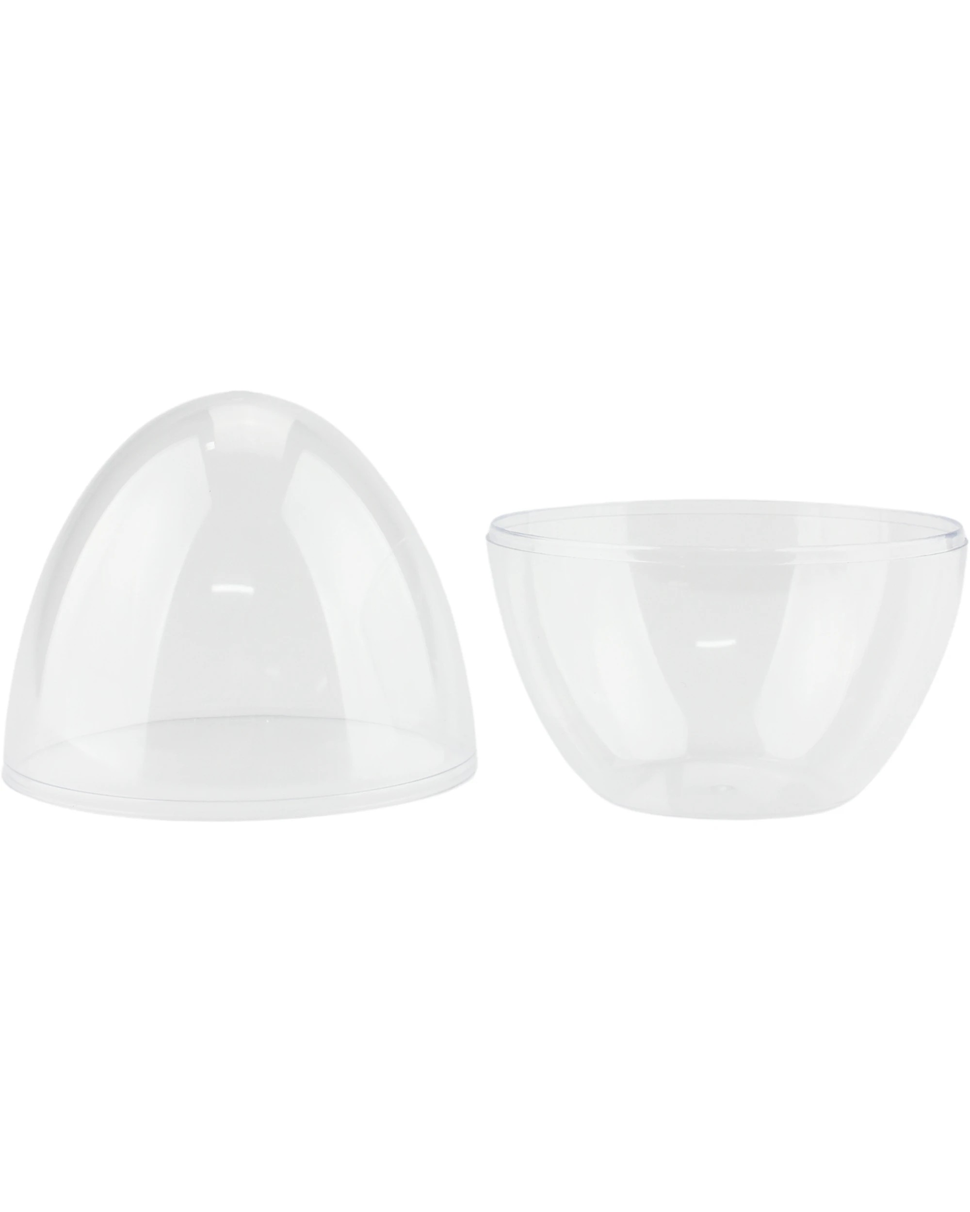 5 Partyrama Clear Plastic Fillable Egg 12cm, 5 of 5