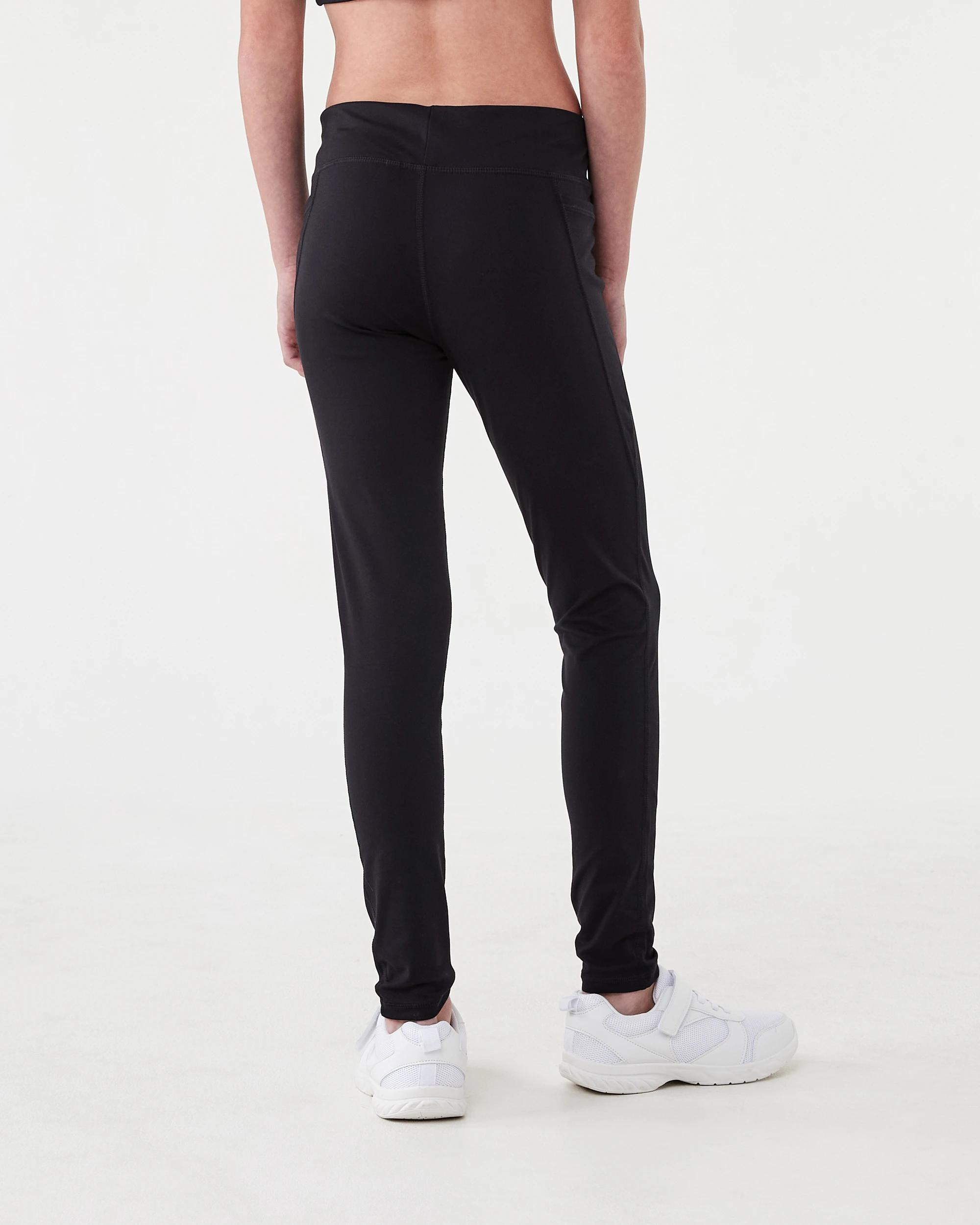 2 Active Kids Full Length Training Leggings BLACK, 2 of 6
