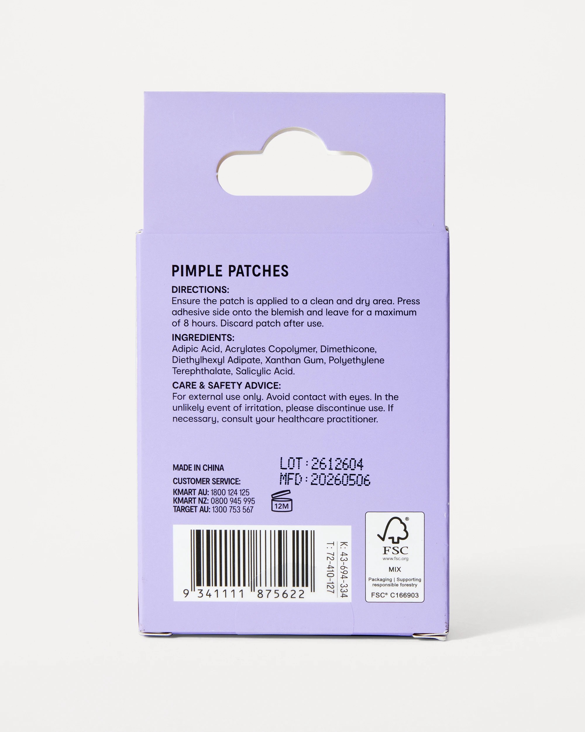 7 OXX Beauty 12 Piece Patch Me Pimple Patches - Salicylic Acid, 7 of 7