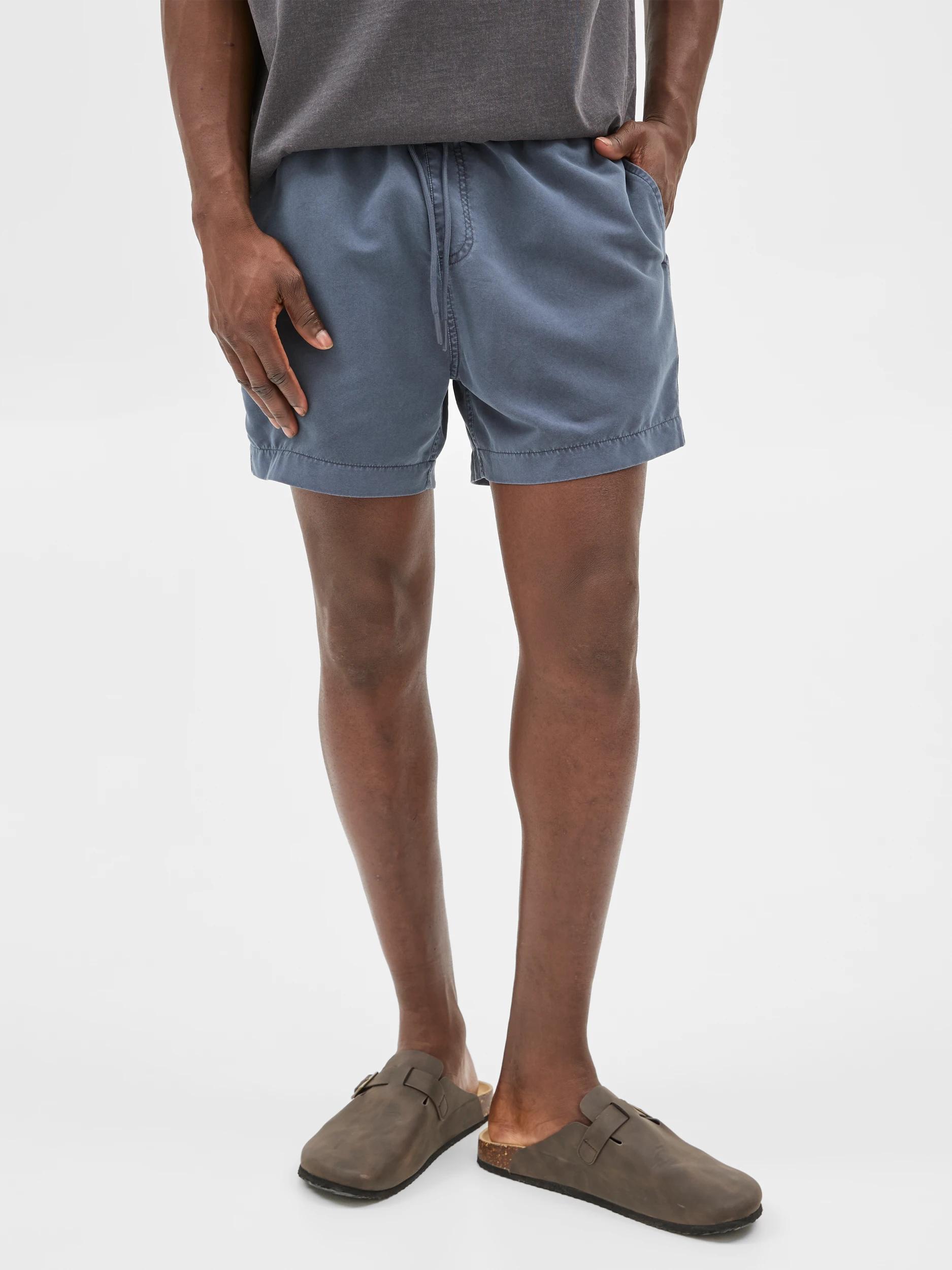 2 Commons Washed Swim Shorts WASHED NAVY, 2 of 6