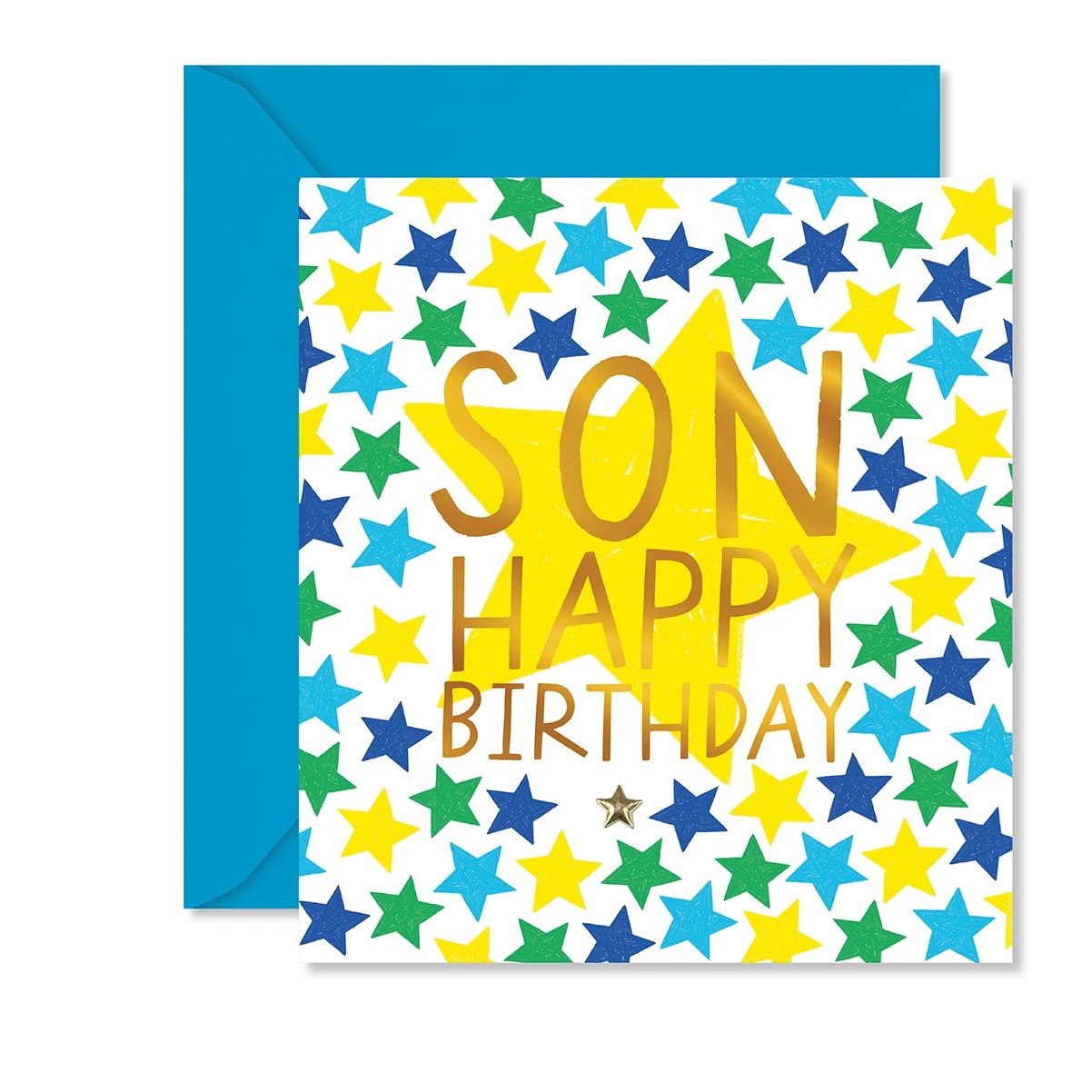 1 Hallmark Birthday Card for Son - Pattern, 1 of 3