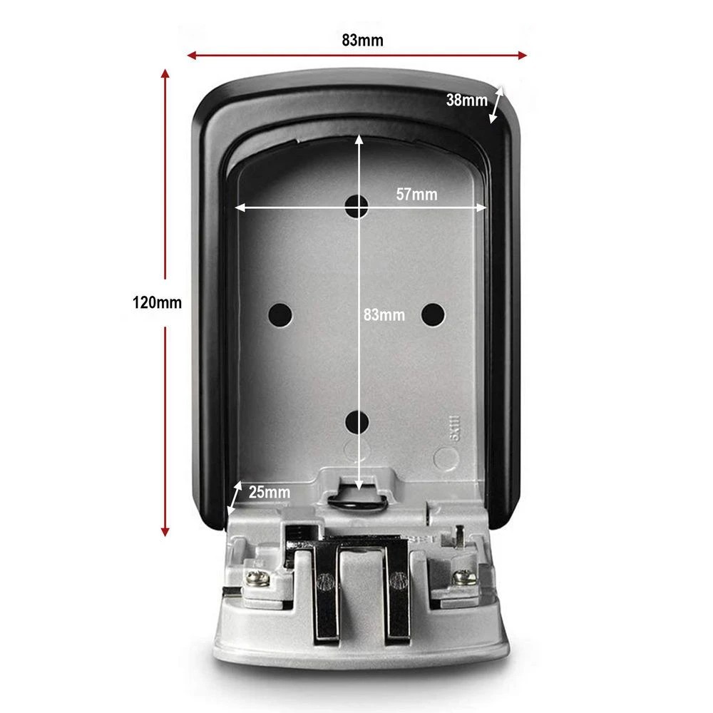 2 Masterlock Medium Combination Wall Mount Key Safe, 2 of 10