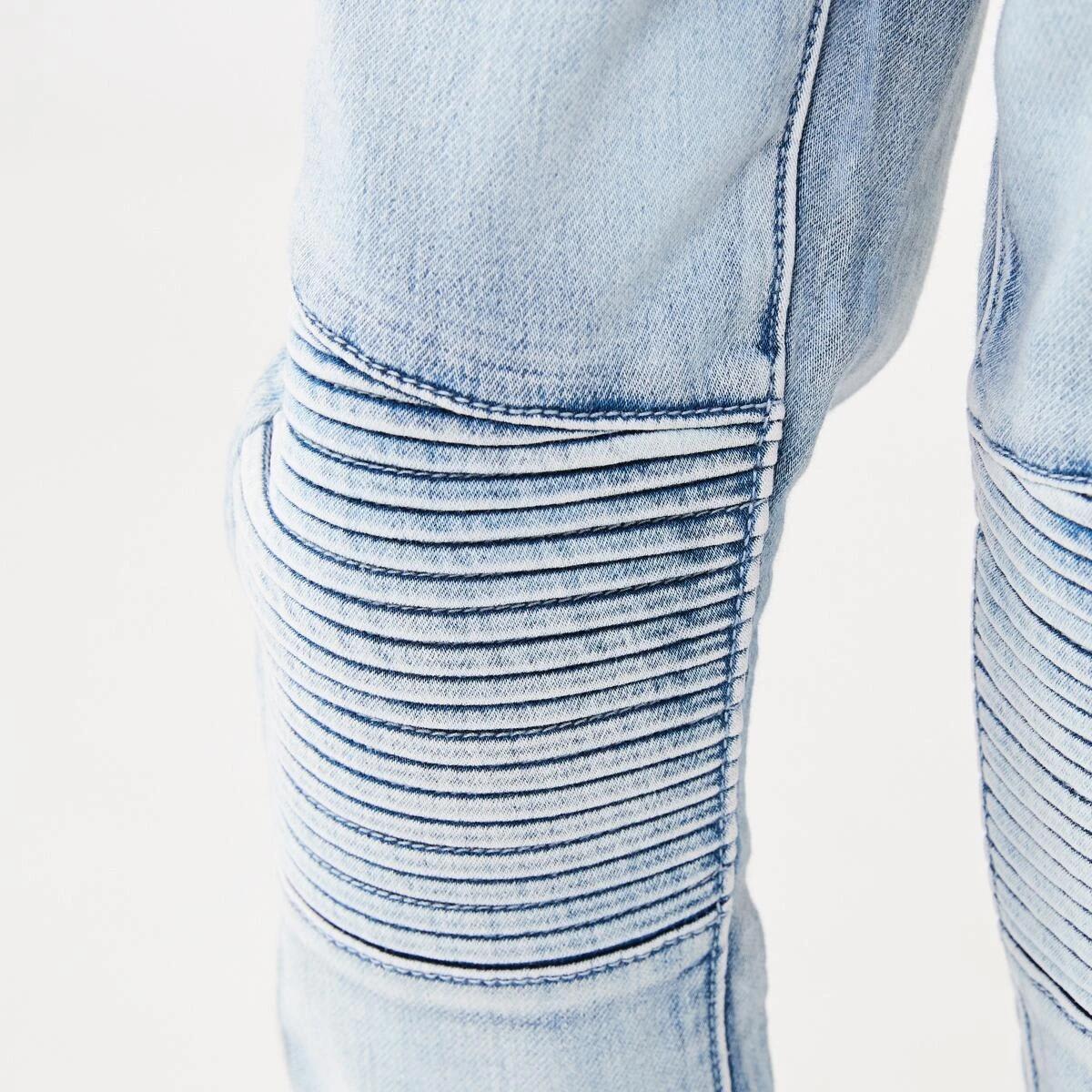 4 Moto Denim Jeans LIGHT WASH, 4 of 10