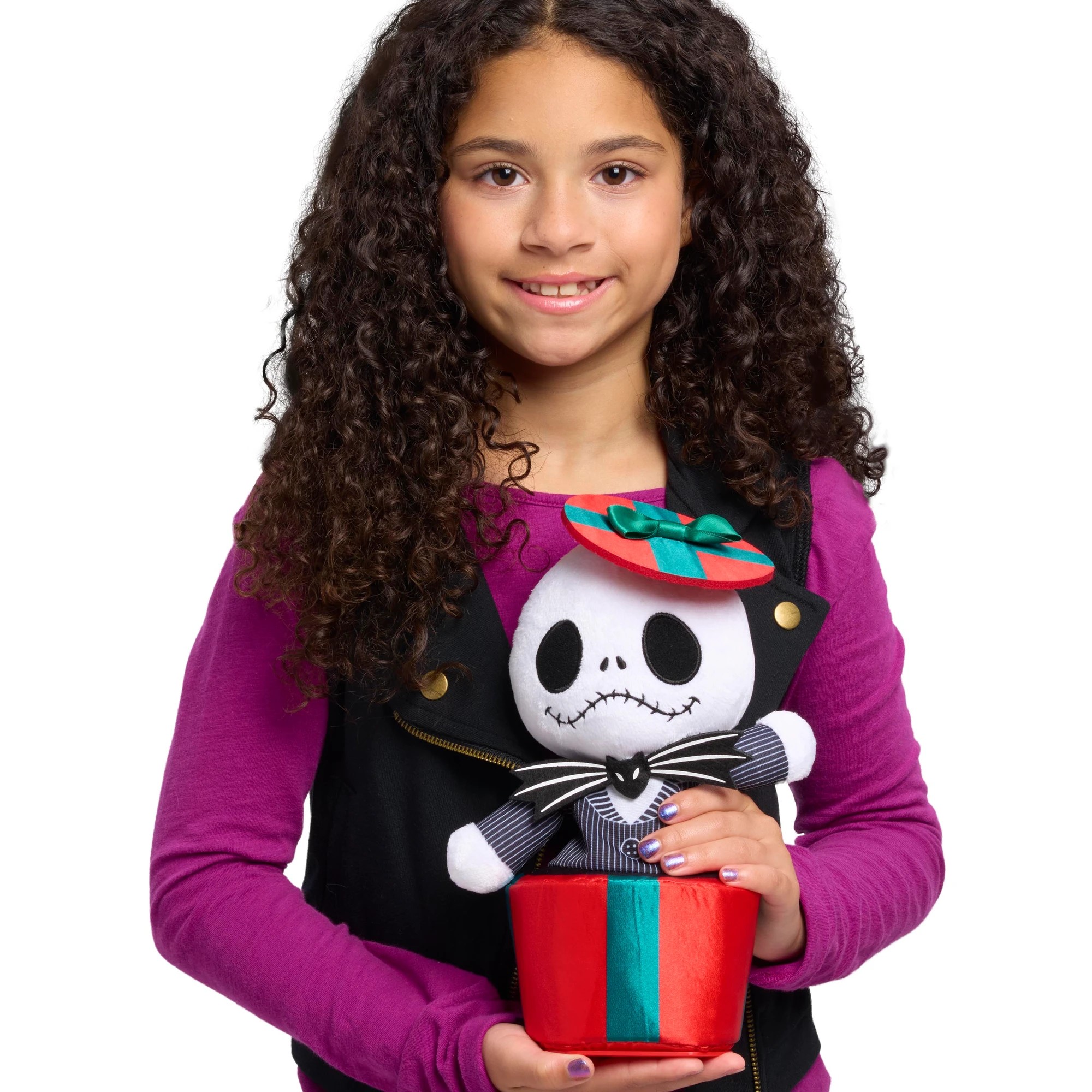 2 Night Before Christmas Poppin Present Jack Feature Plush Toy
 - Red, 2 of 4