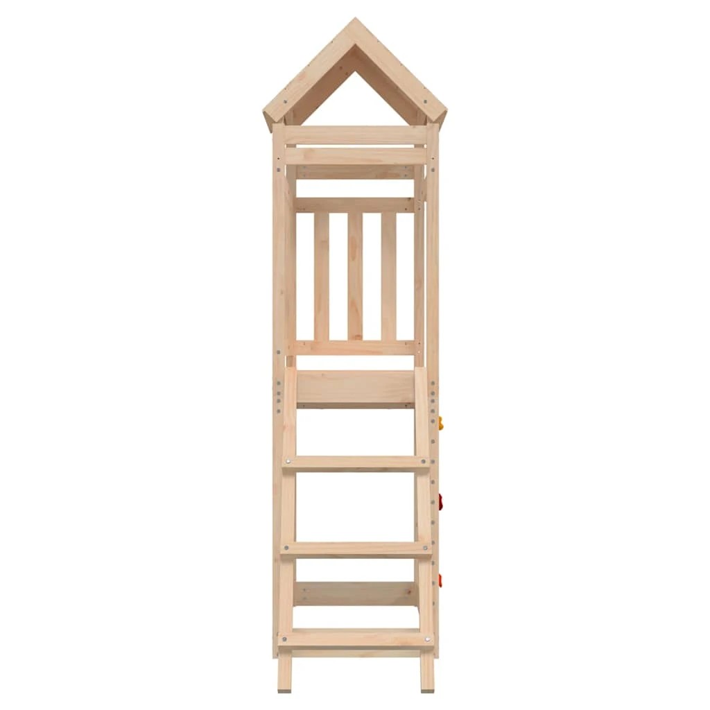 4 vidaXL Outdoor Playset Pine Wood - Brown, 4 of 7