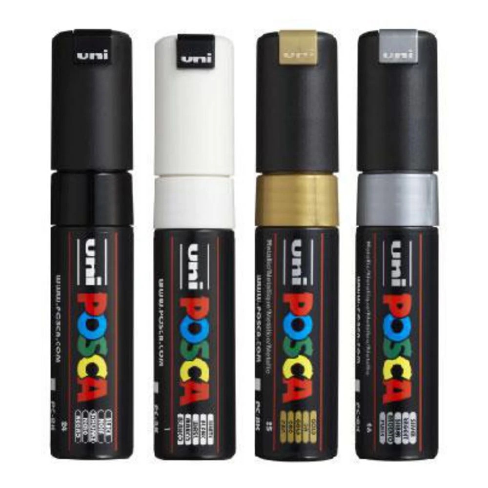 2 POSCA PC-8K Paint Markers 4 Pack, 2 of 6