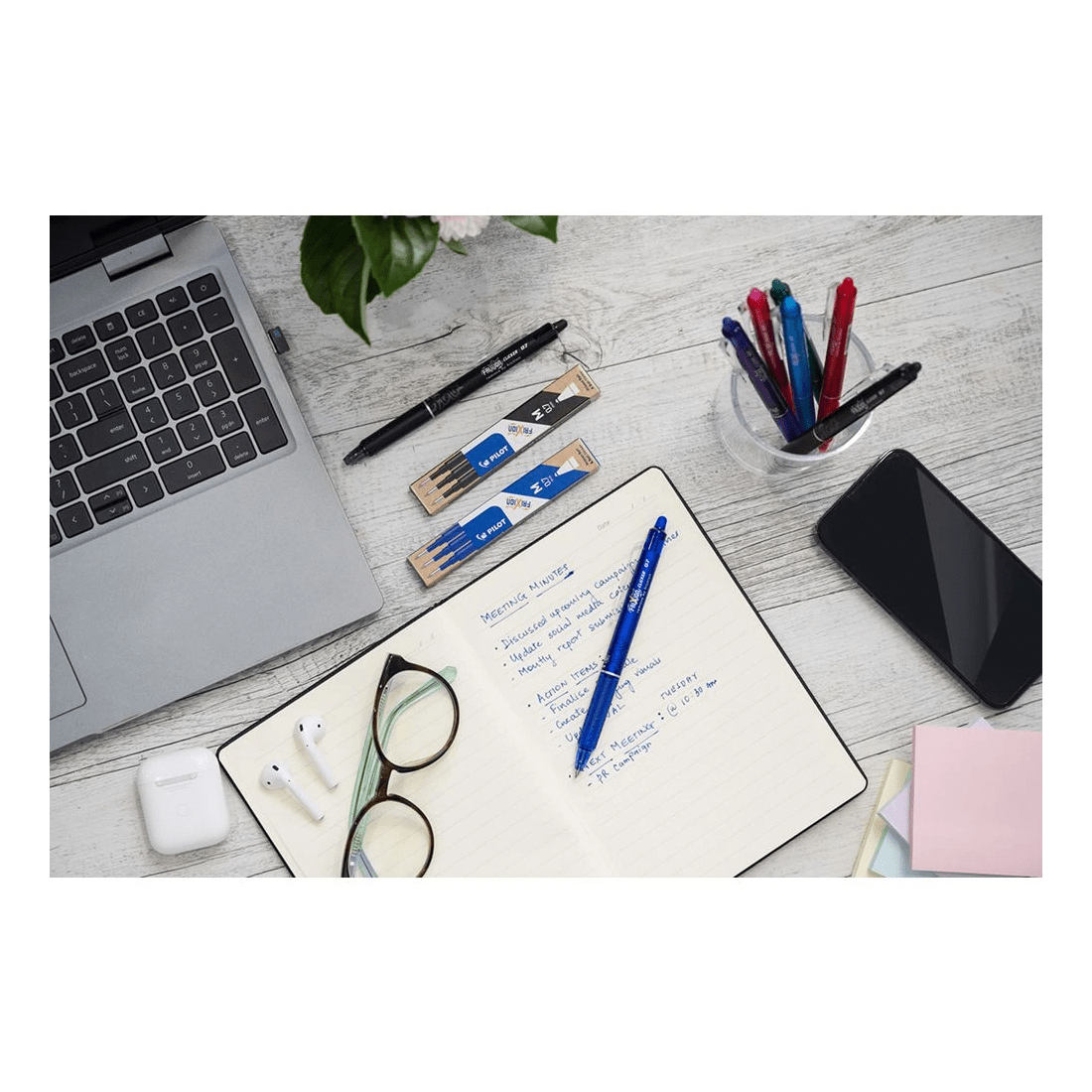 7 PILOT FriXion Erasable Gel Ink Refill 0.7mm Black 3 Pack, 7 of 8