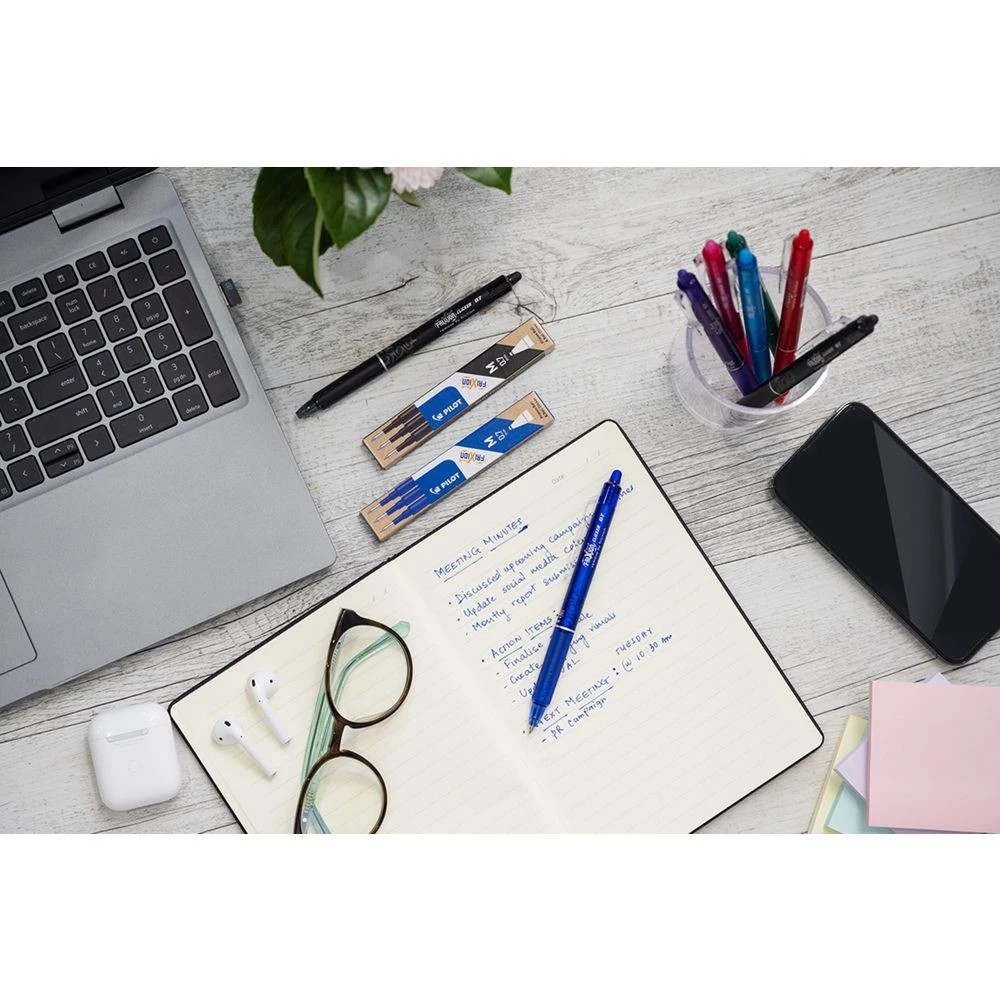 7 PILOT FriXion Erasable Gel Ink Refill 0.7mm Black 3 Pack, 7 of 8