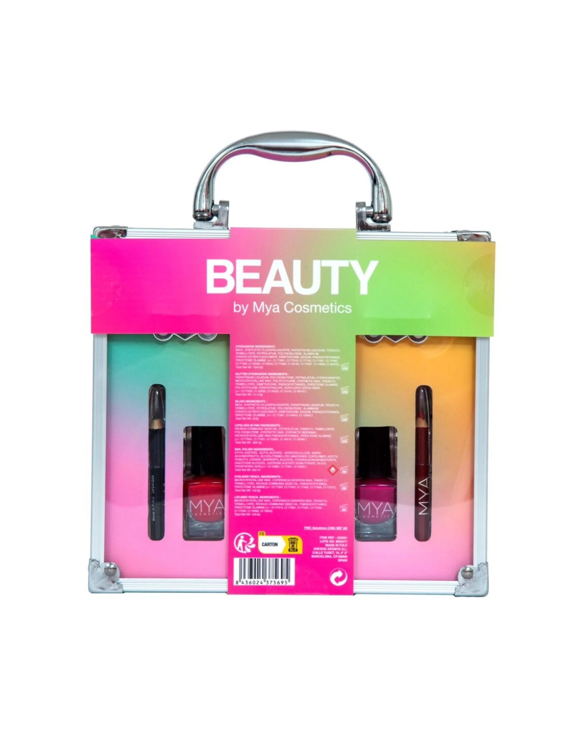 2 MYA Makeup Case Travel Storage Kit Kids Children - Multi, 2 of 8