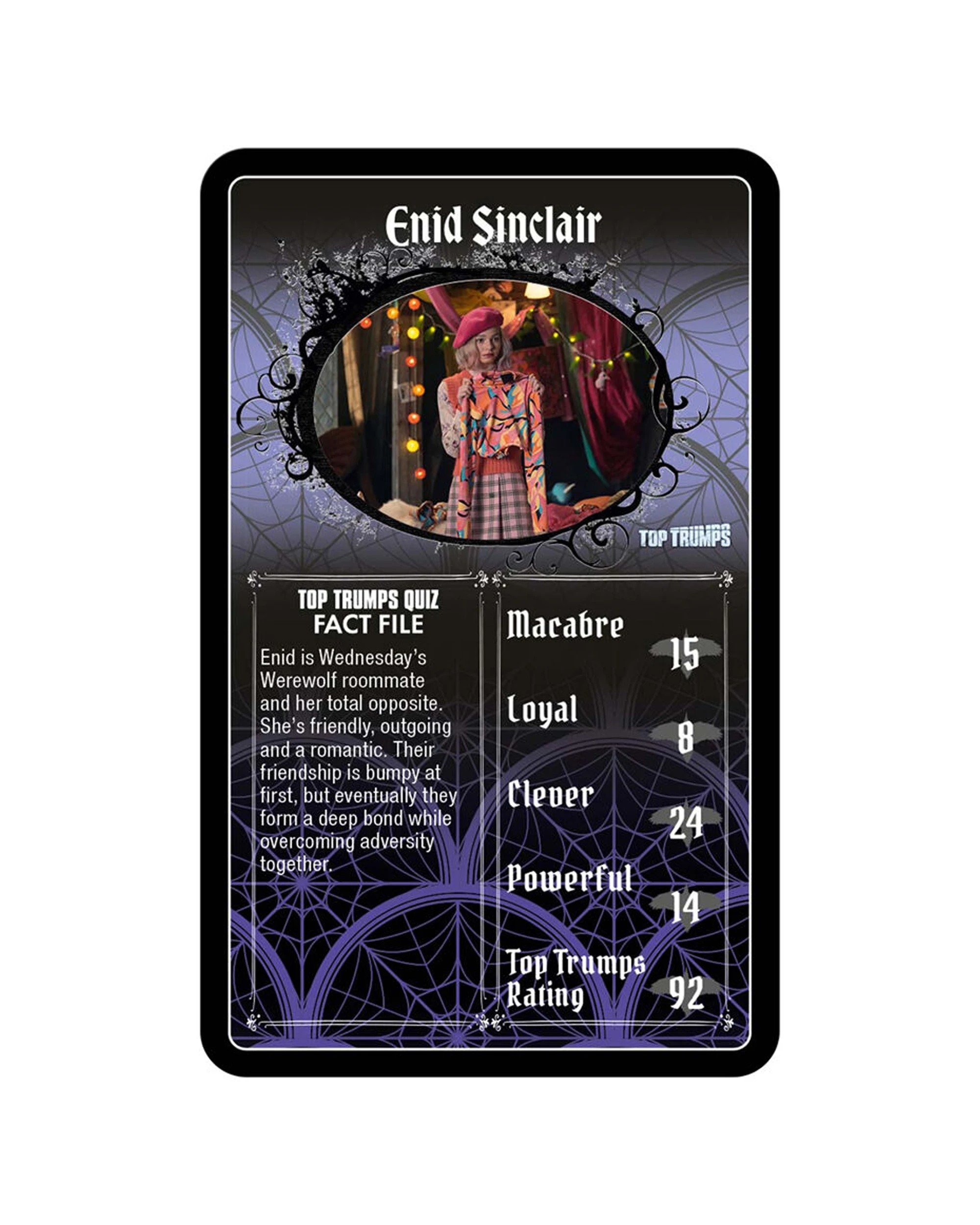 4 TOP TRUMPS 2PK Wednesday Edition Family And Kids Trivia Card Game - Multi, 4 of 8