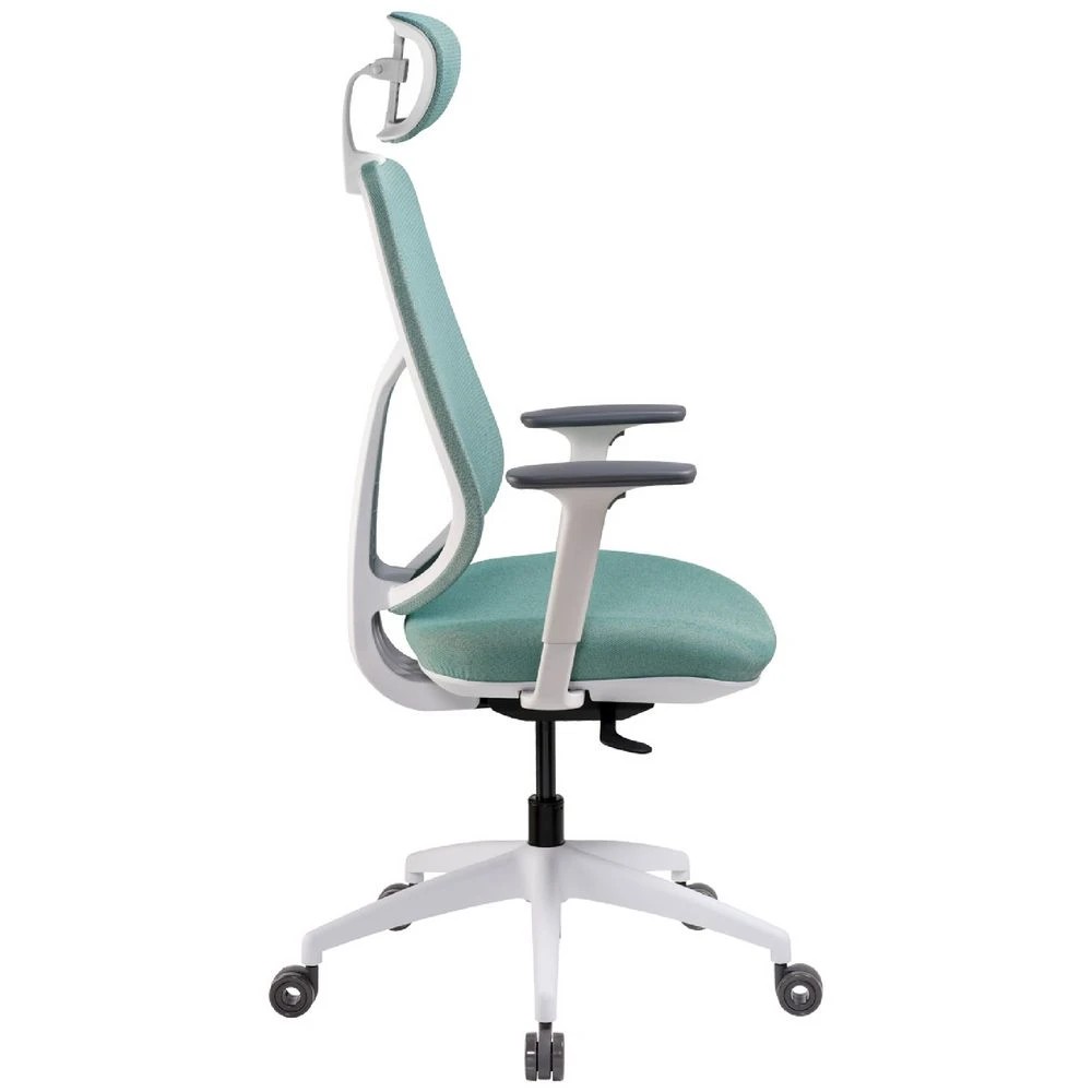 2 Pago AirForm Synchro Ergonomic Chair w/ Headrest Forest Green Ergonomic Chairs and Desk Chairs, 2 of 10
