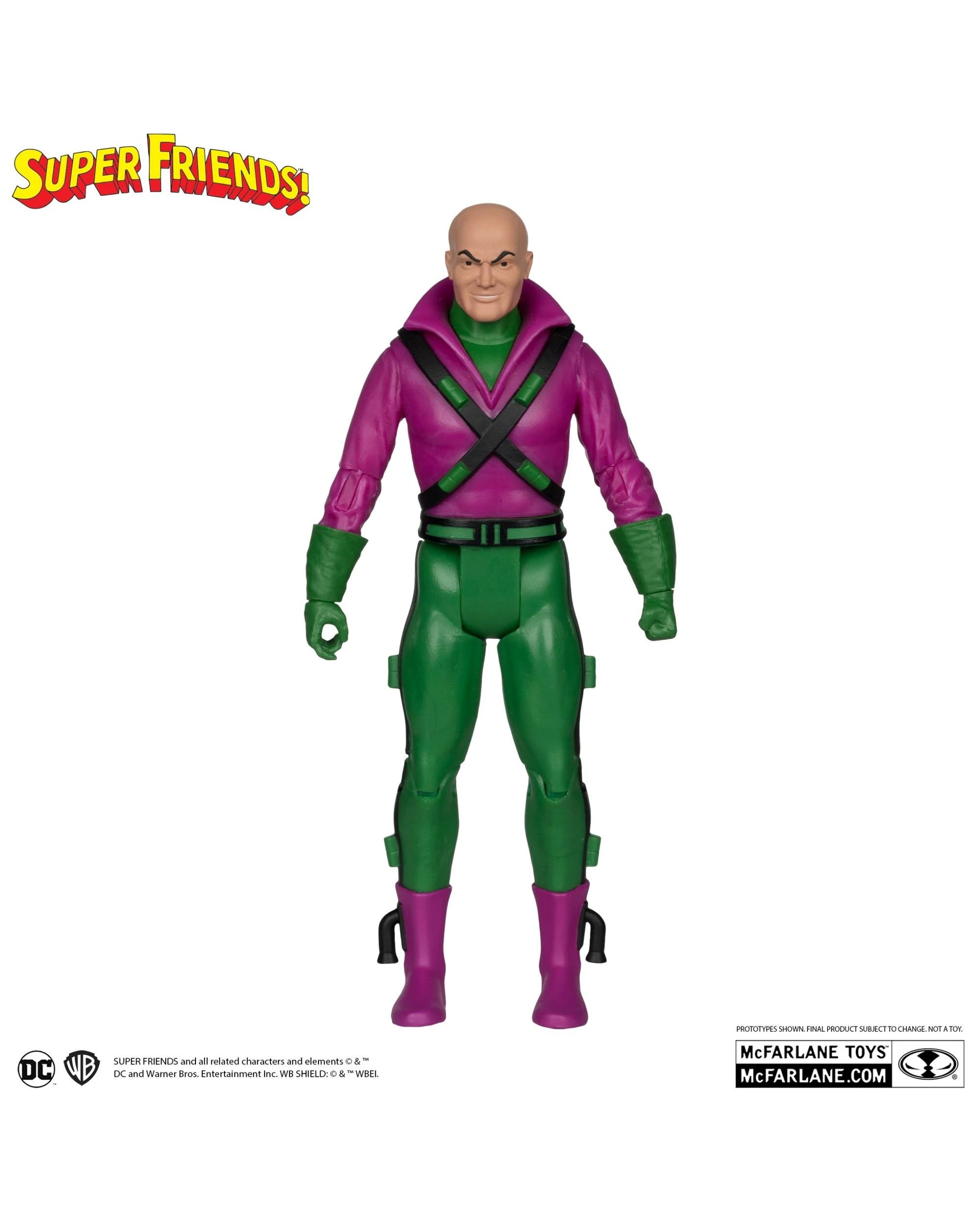 5 DC Comics Retro Super Friends Lex Luthor 6 inch Action Figure, 5 of 8