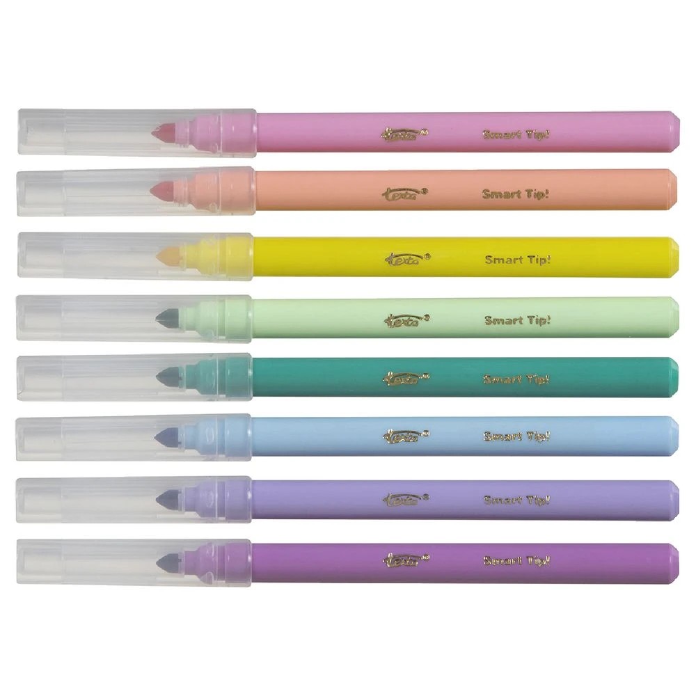 2 Texta Smart Tip Markers 8 Pack Pastel, 2 of 3