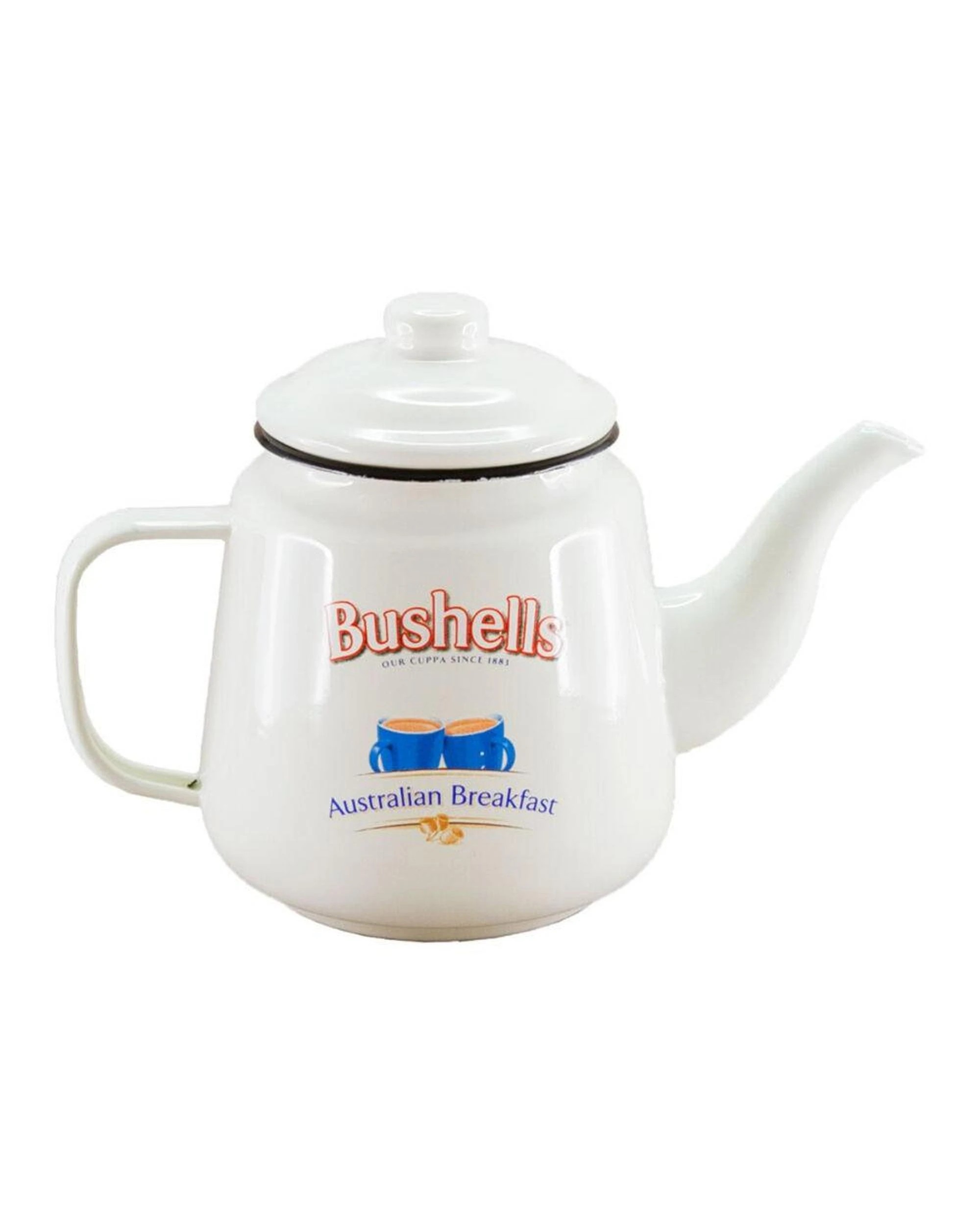 Rojo Bushells Tea Enamel Teapot 1.4L - Natural - Kmart