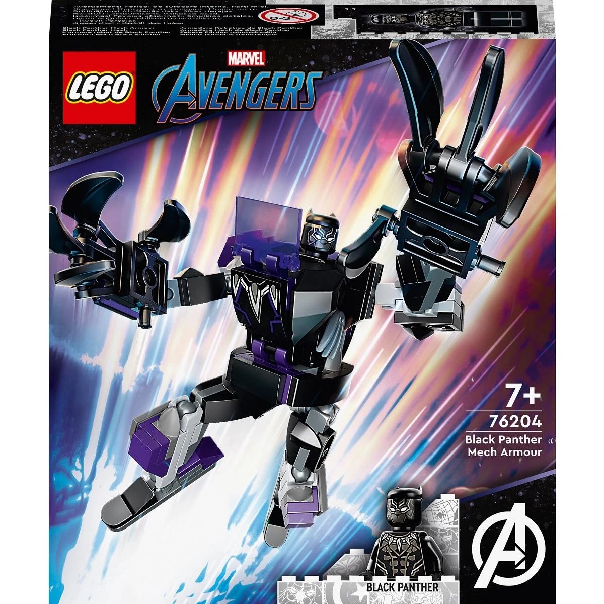 1 LEGO Marvel Super Heroes Black Panther Mech Armour 76204, 1 of 9