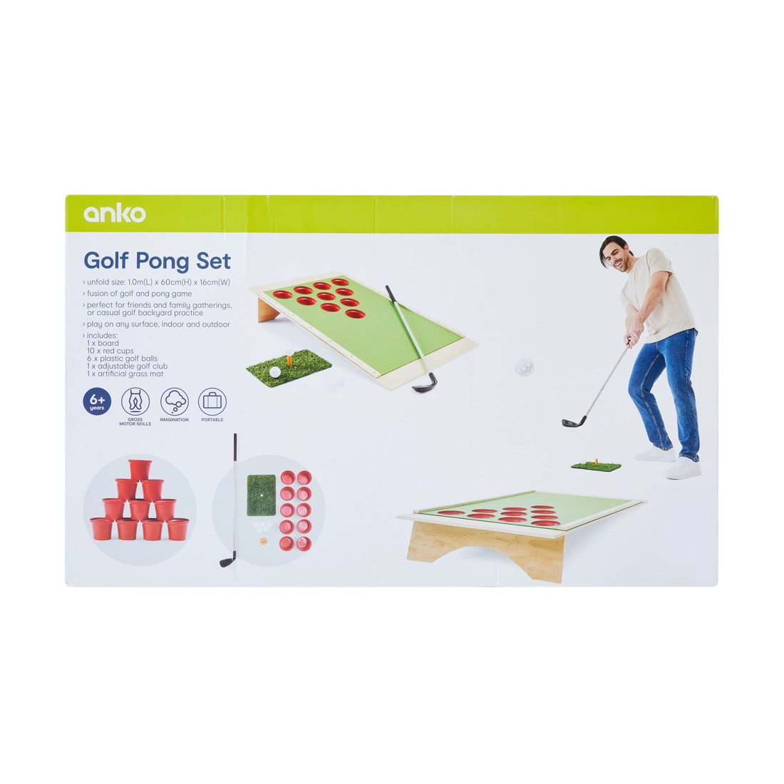 9 Golf Pong Set, 9 of 10
