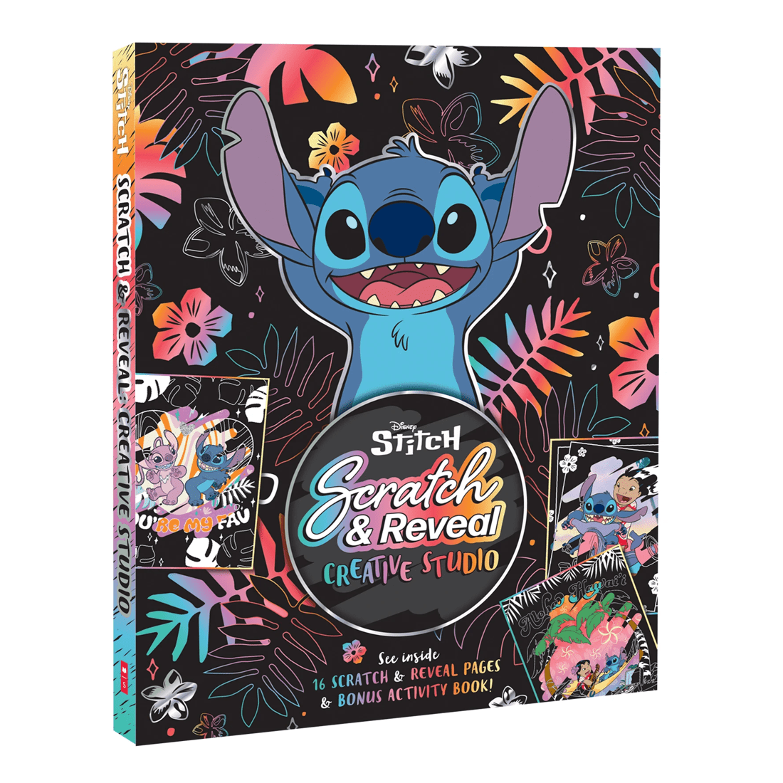 1 Disney Stitch Scratch & Reveal Creative Studio - Book, 1 of 1