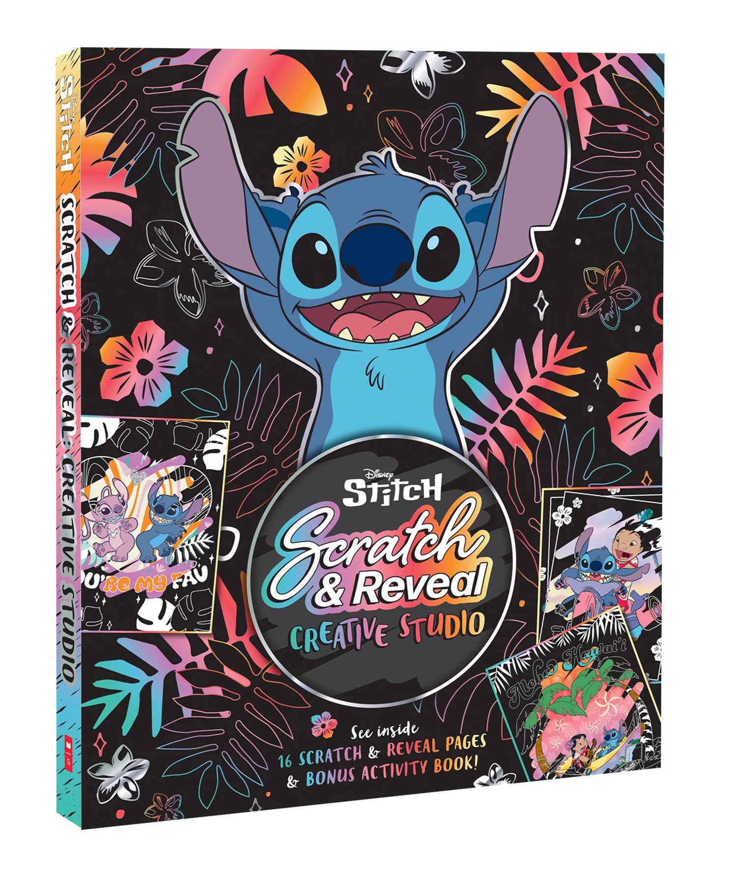 1 Disney Stitch Scratch & Reveal Creative Studio - Book, 1 of 1
