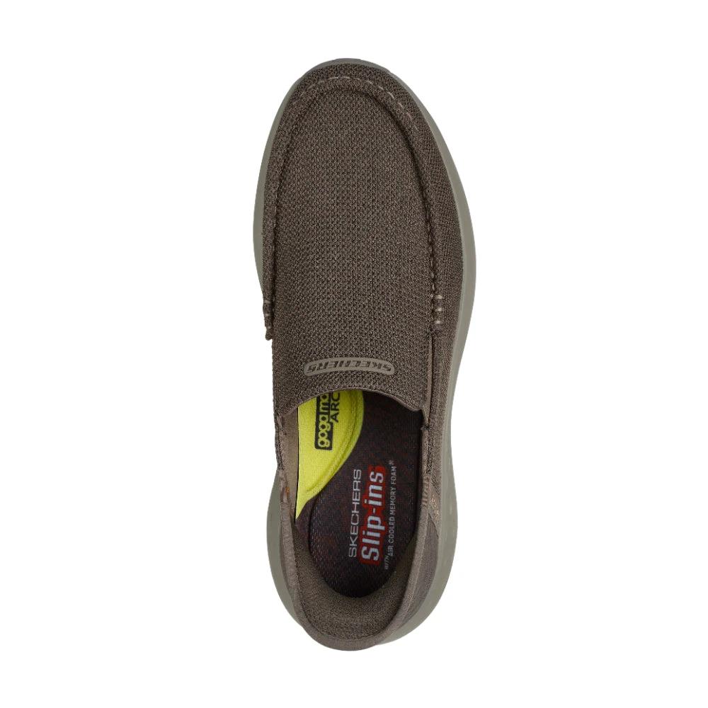 2 Skechers Parson Ralvern Slip-In Sneaker - Men's Size 8 Taupe TAUPE, 2 of 4