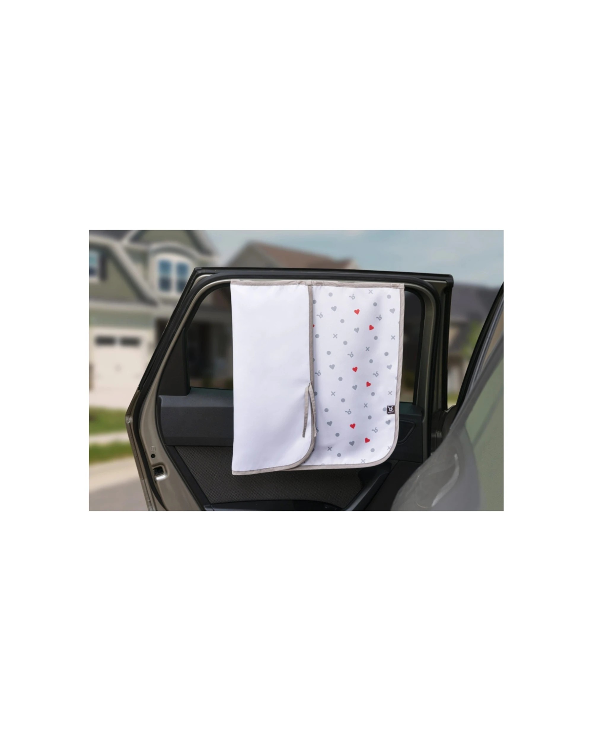 3 Benbat Magnetic Kids Car Sunshade Extra Large UV Protective Stars - Multi, 3 of 5