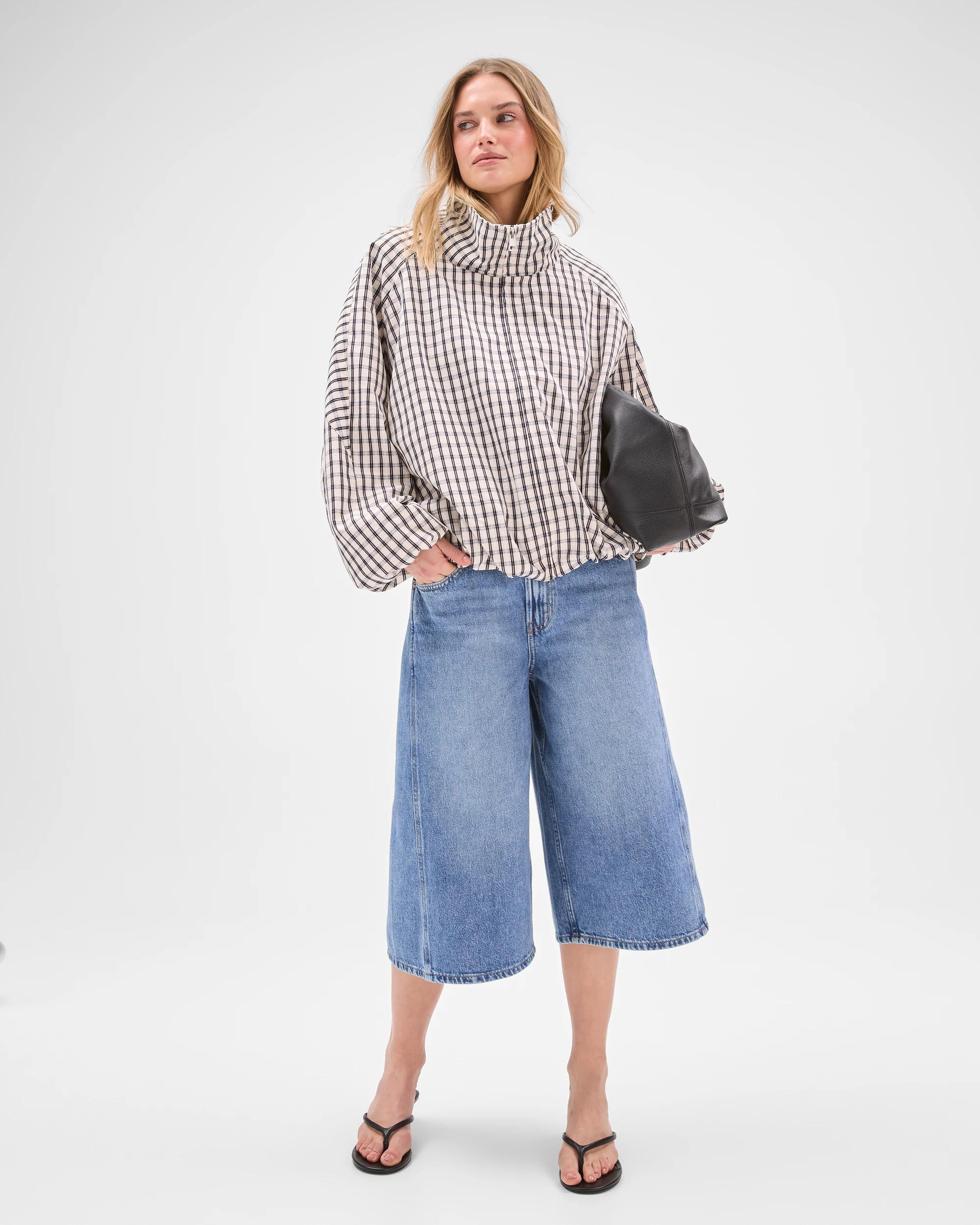 1 Lily Loves Parker Jacket NAVY CHECK, 1 of 7