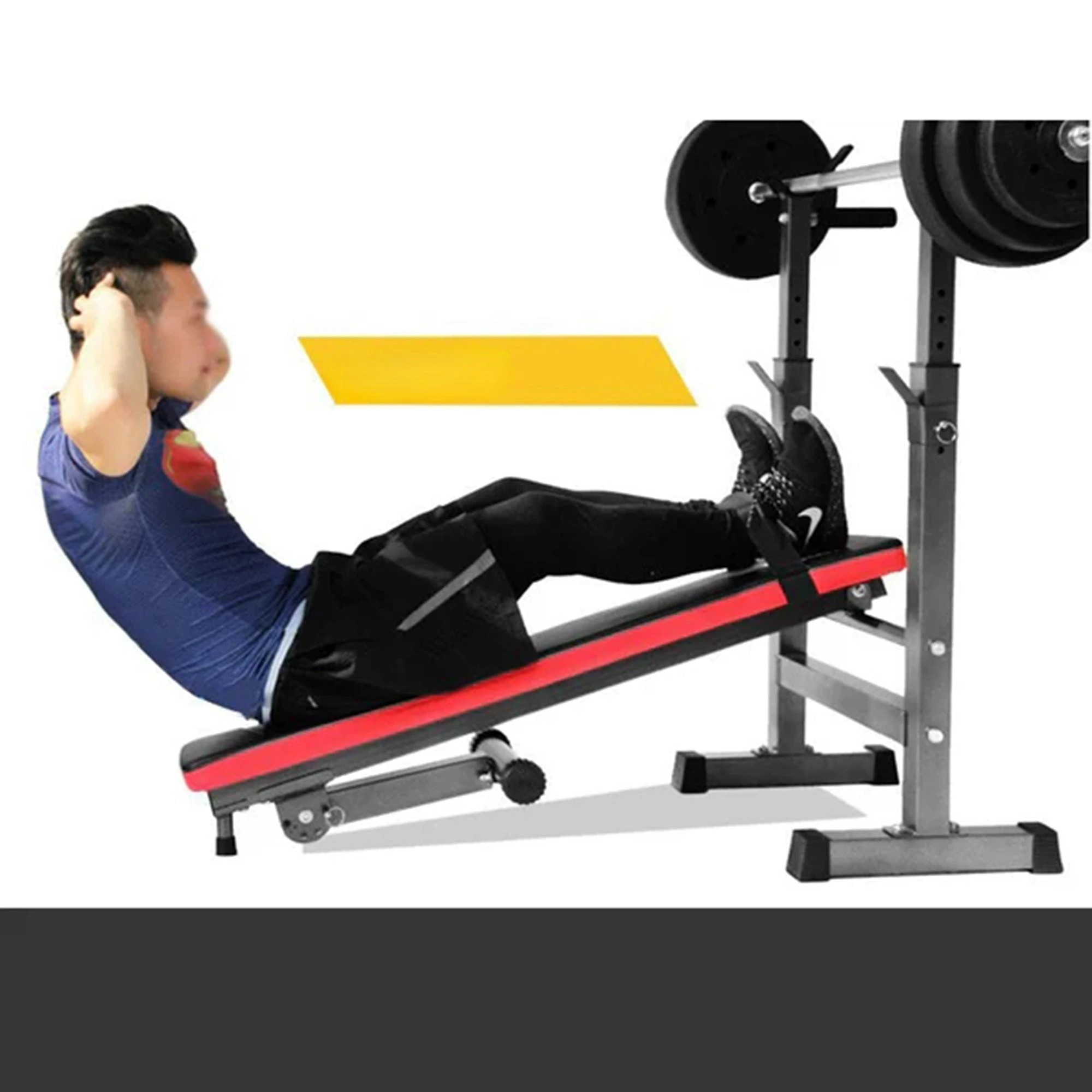 6 Fitness Master Multistation Foldable Bench Press Incline Home Gym, 6 of 10