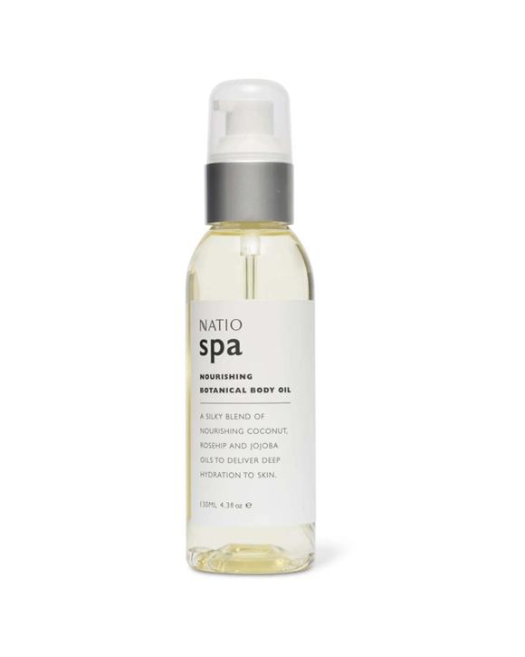 Natio Spa Nourishing Botanical Body Oil 130ml - Clear