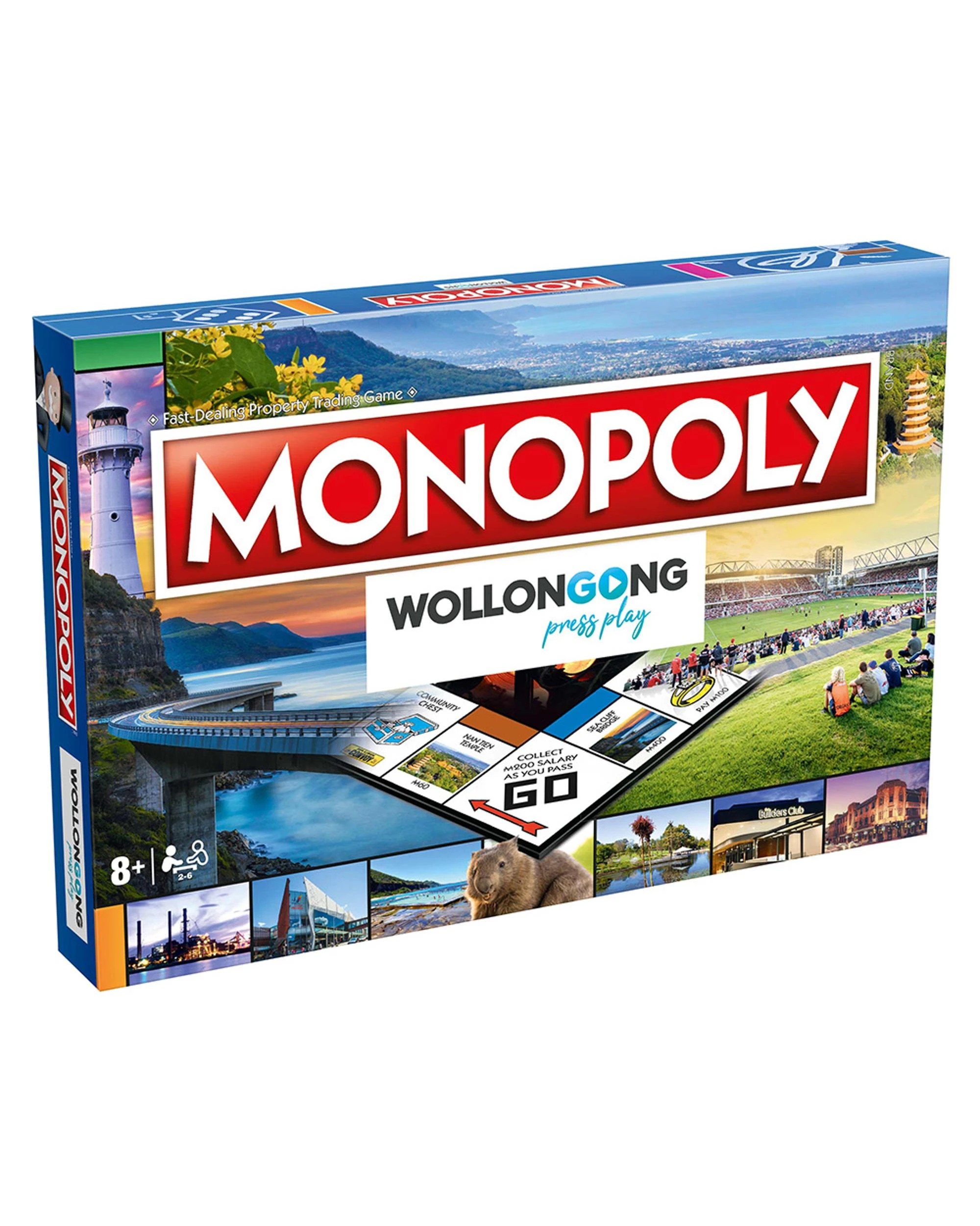 1 Monopoly Wollongong Edition Board Game, 1 of 3