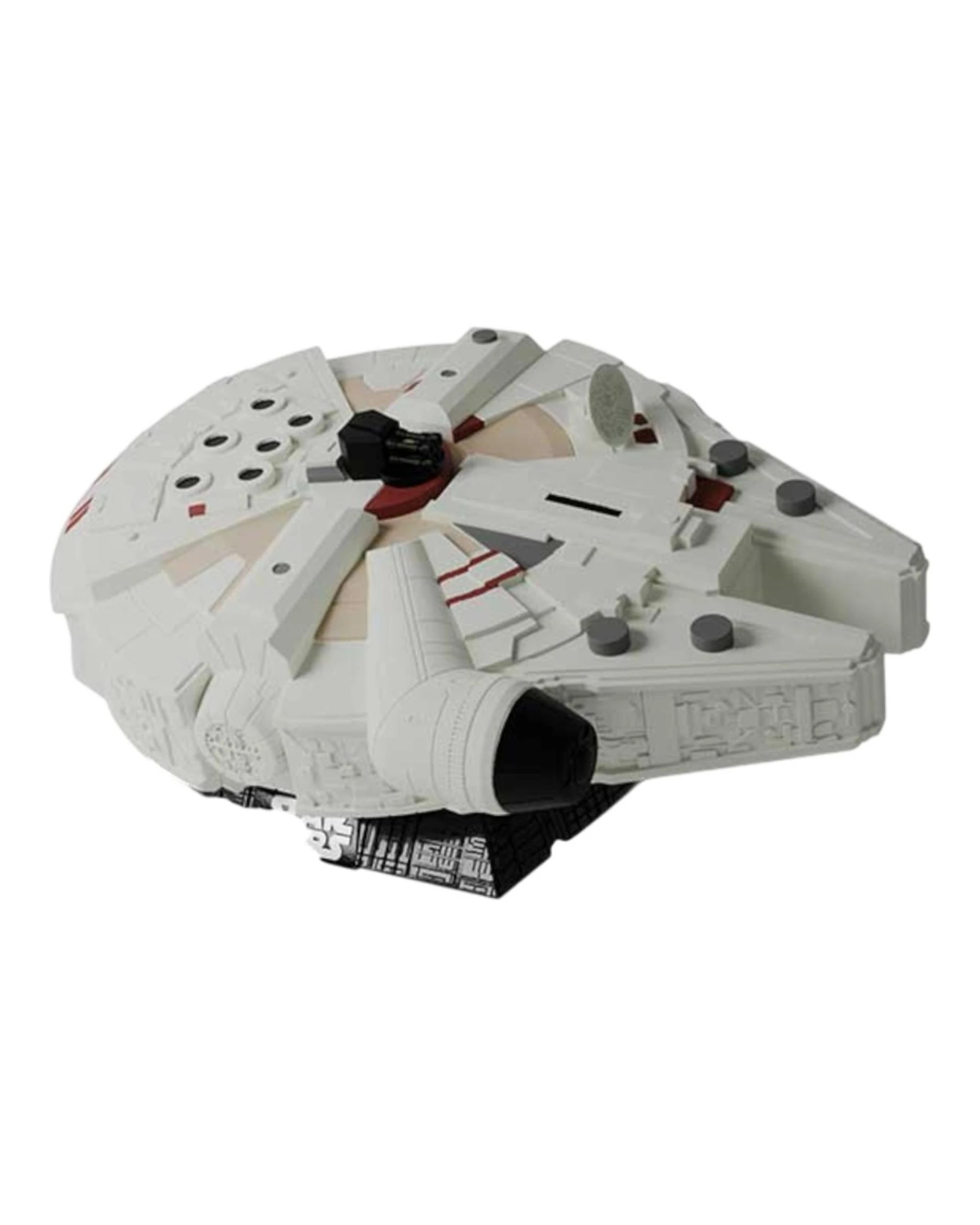 1 Star Wars Millennium Falcon Figural PVC Bank - White, 1 of 1