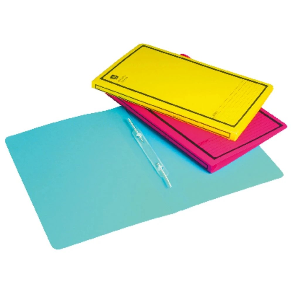 2 Avery Foolscap Spiral Spring Files Yellow 5 Pack, 2 of 4