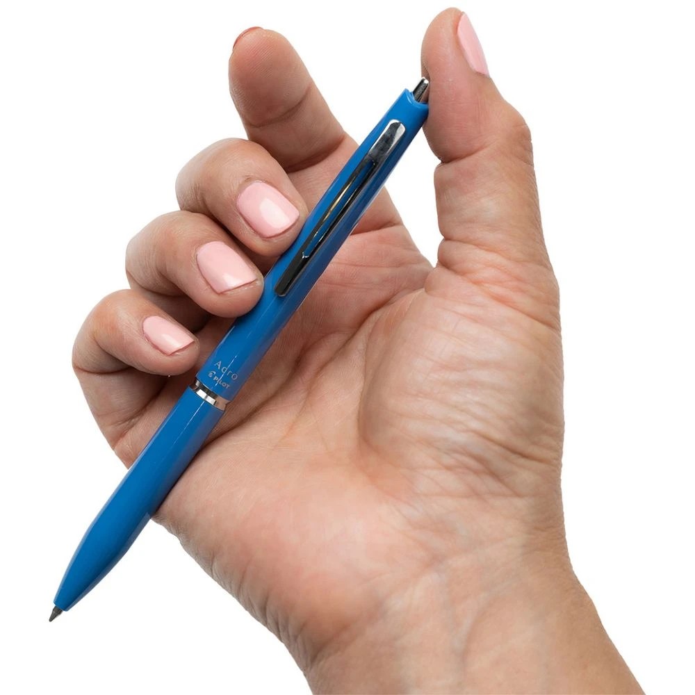 4 PILOT Acro 300 0.7mm Hybrid Ballpoint Pen Aquamarine Barrel, 4 of 6