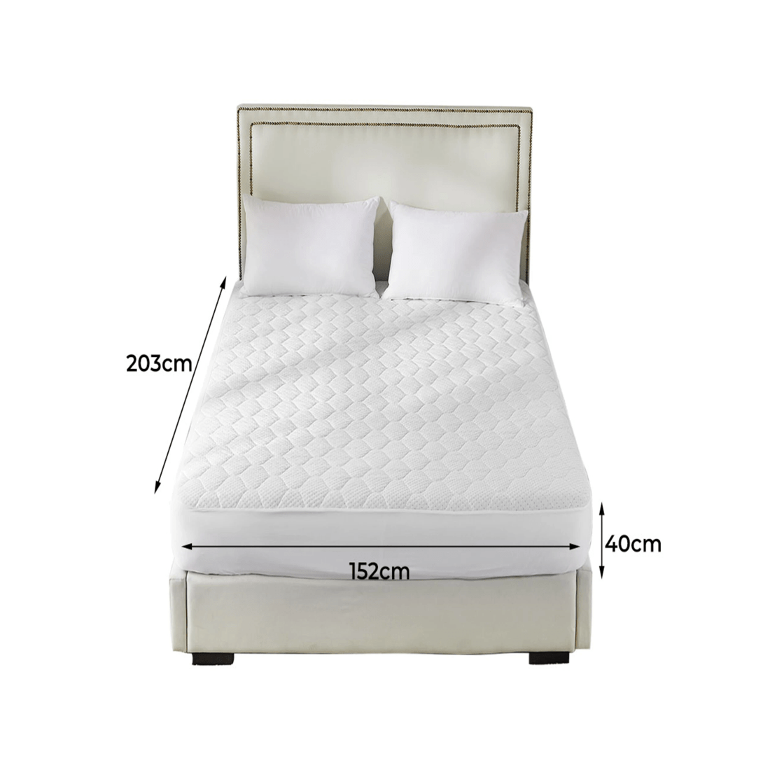 7 Dreamz Bamboo Mattress Protector Queen, 7 of 7