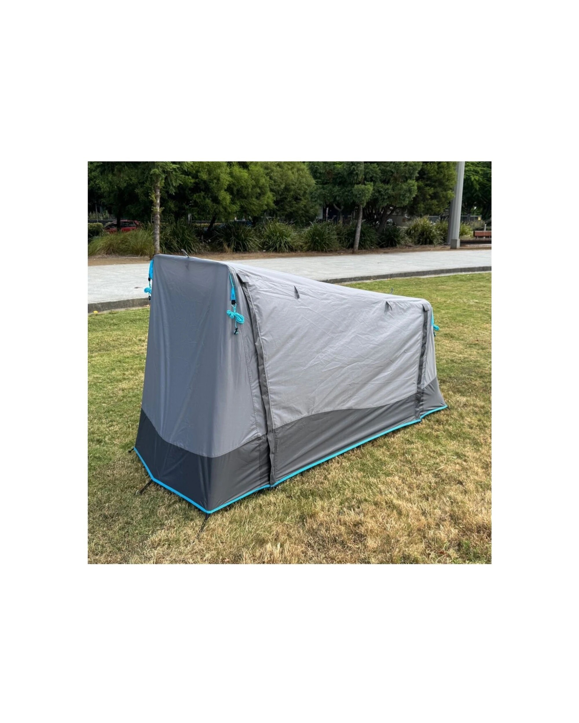 6 Quest Outdoors The Beast Stretcher Tent Single Person Blackout Fly - Multi, 6 of 8
