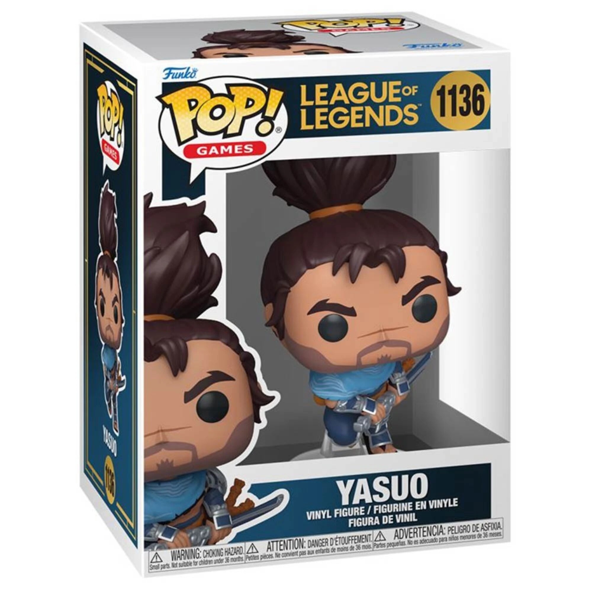 2 League of Legends - Yasuo Pop! Vinyl Figure, 2 of 2