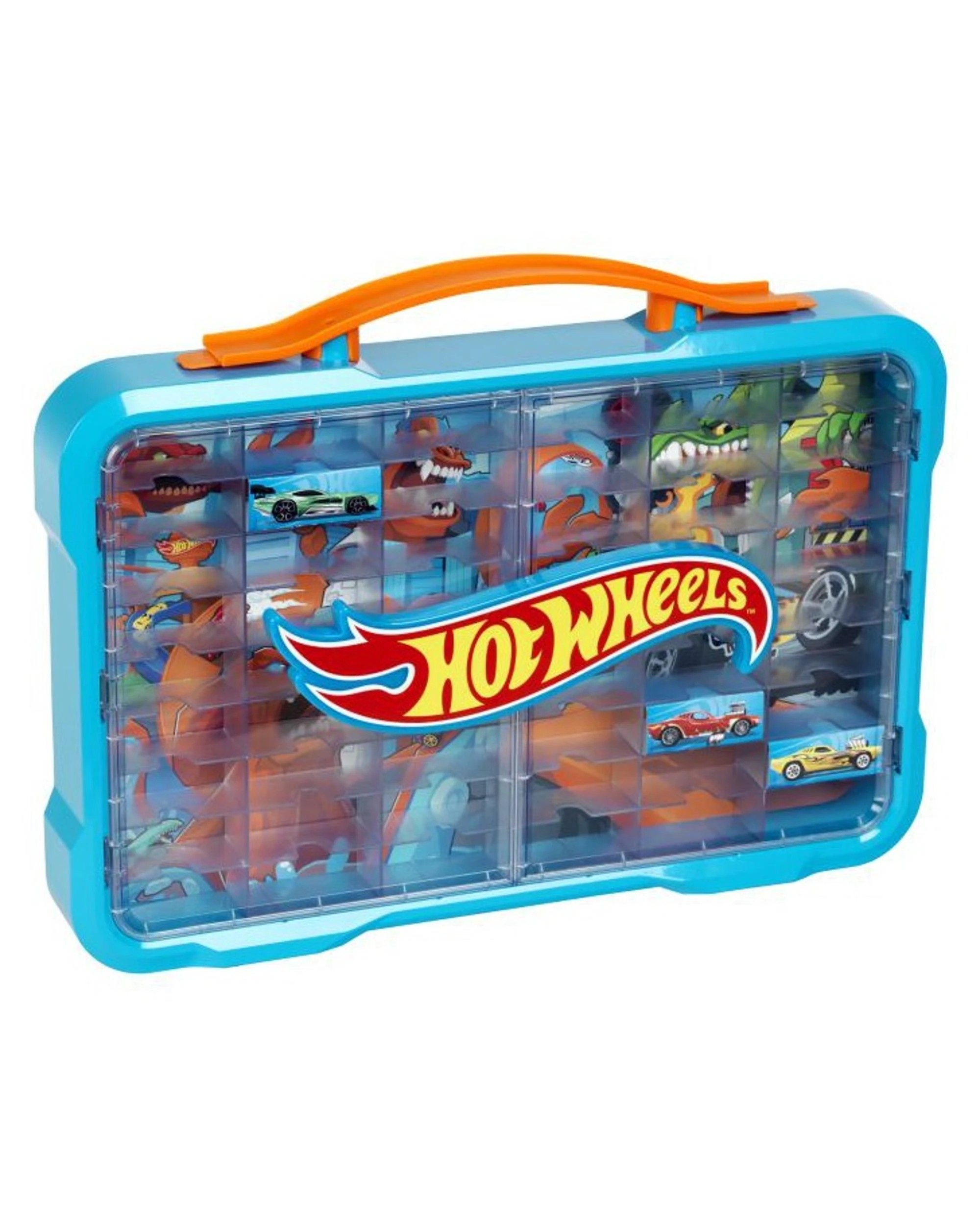 1 Theo Klein Hot Wheels Collector's Case for 54 Cars with Illuminated Logo, 1 of 6