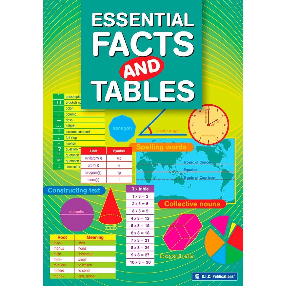 1 Essential Facts and Tables Revision Edition, 1 of 5