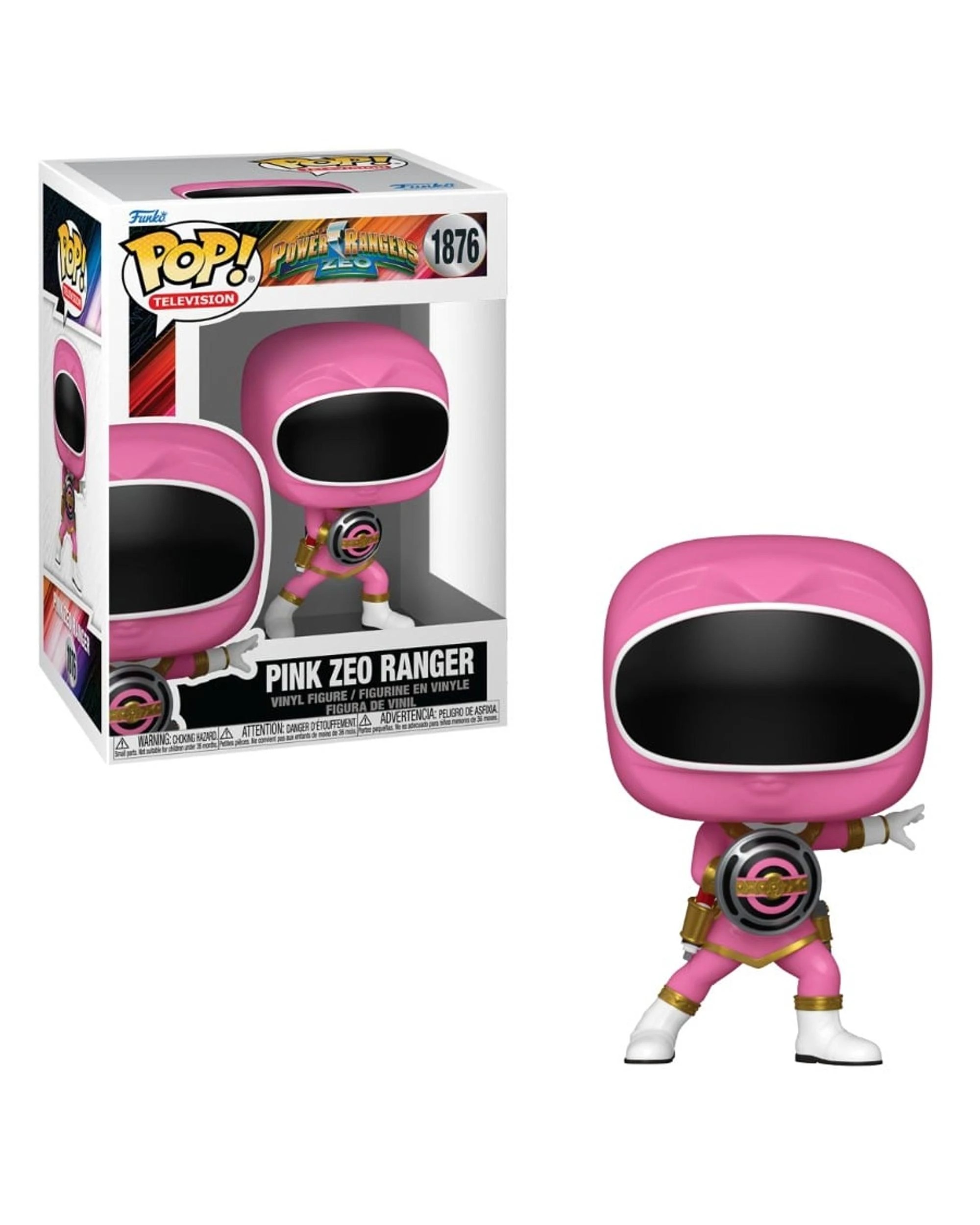 1 Power Rangers Zeo Pink Zeo Ranger Funko POP! Vinyl, 1 of 1