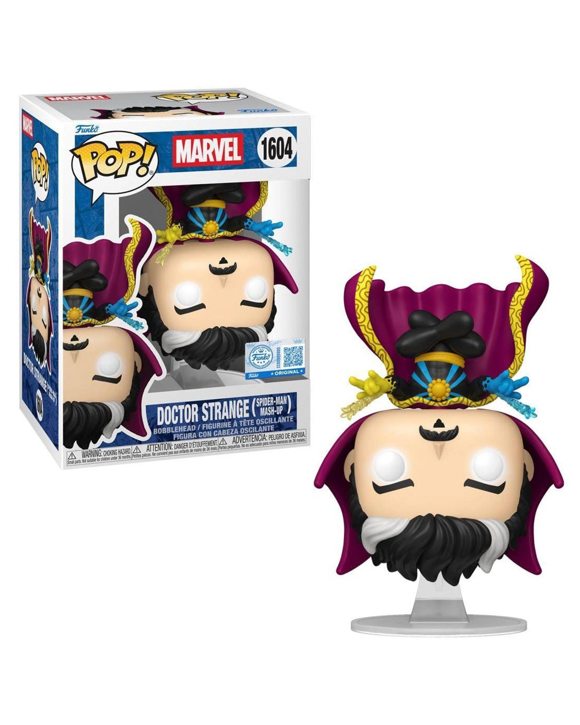 1 Marvel Comics Doctor Strange - Spider-Man Mash-Up -  Funko POP! Vinyl, 1 of 3